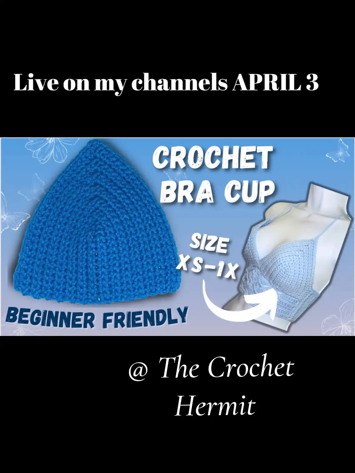 Crochet bra cup tutorial. Beginner friendly!!, Gallery posted by Crochet  Hermit