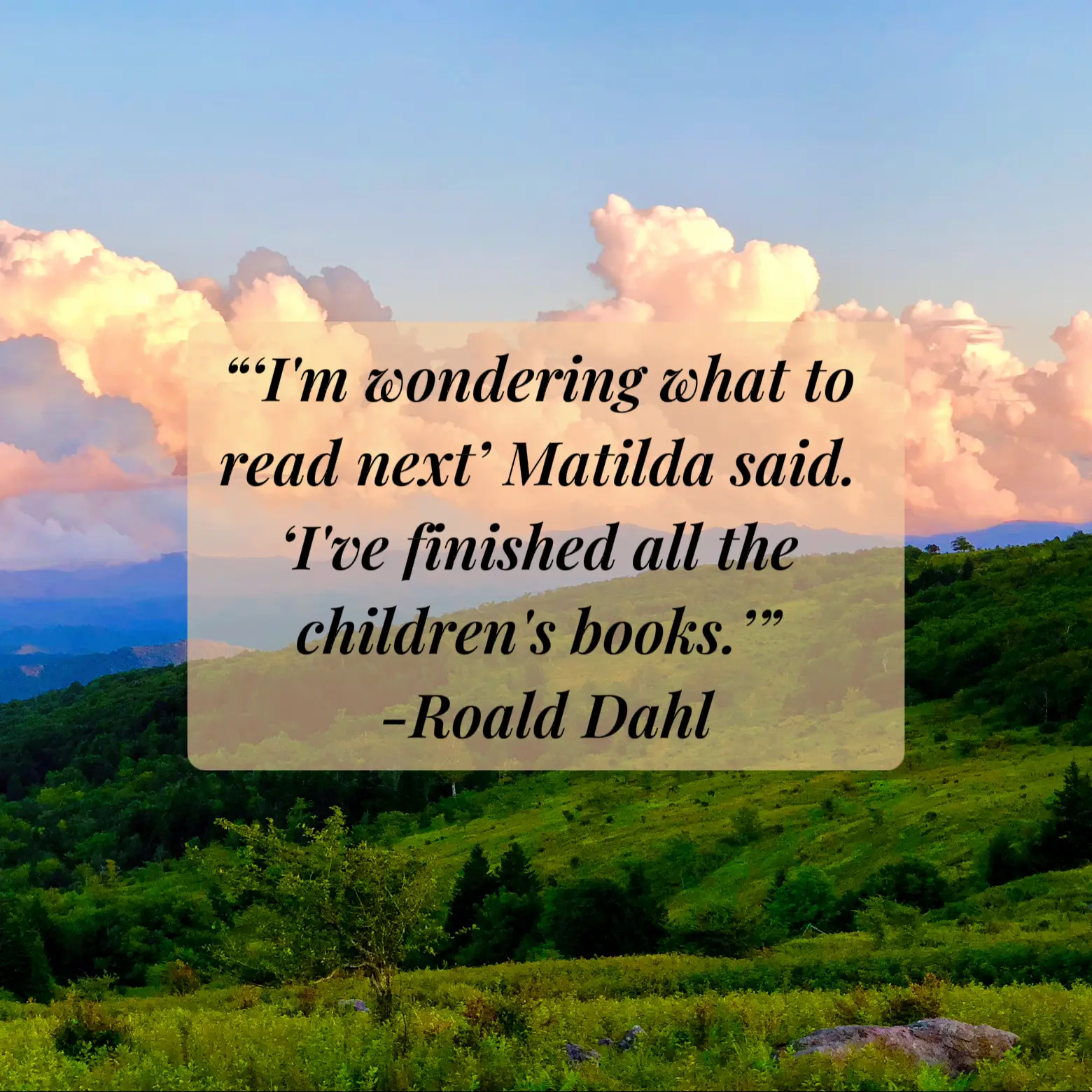 Matilda quote  Matilda roald dahl, Matilda quotes, Roald dahl