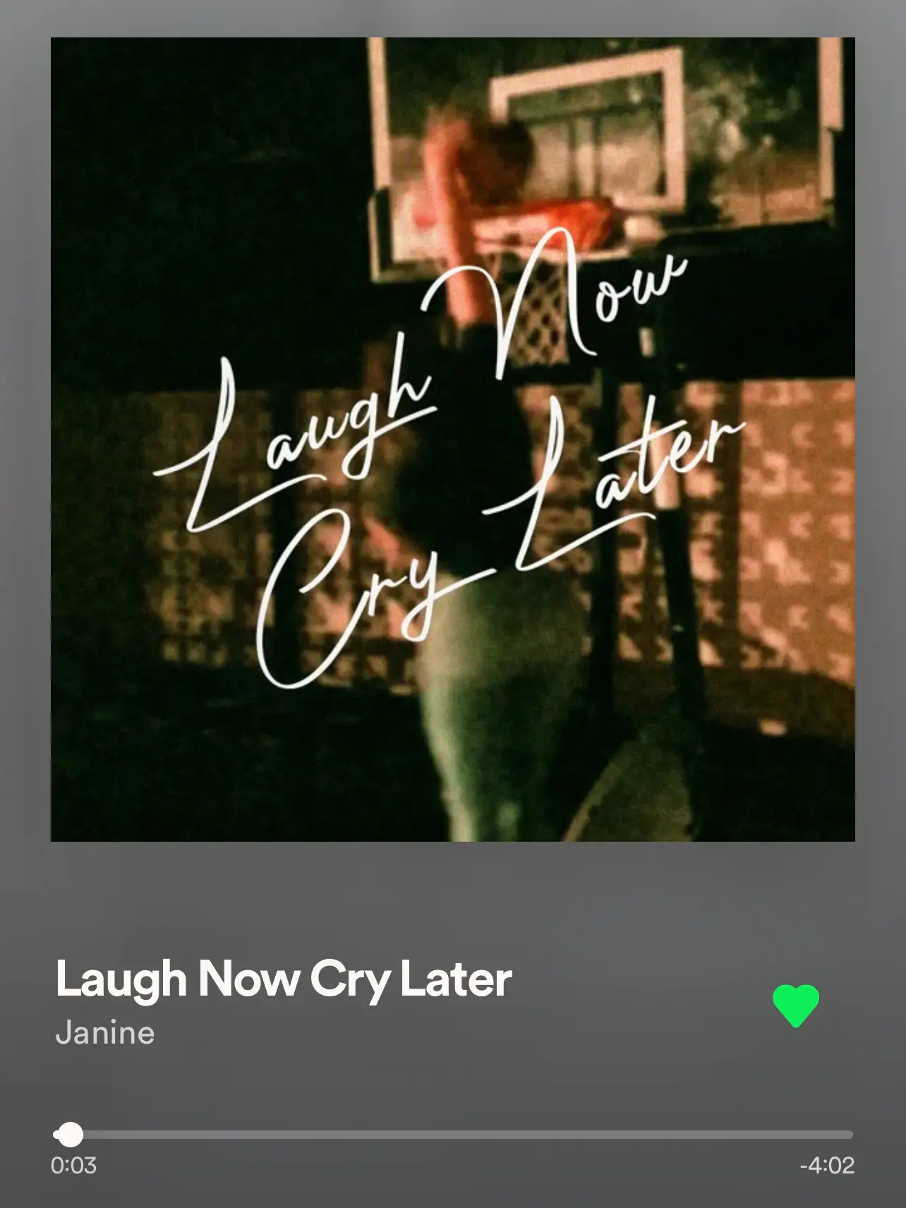 Janine – Laugh Now Cry Later Lyrics