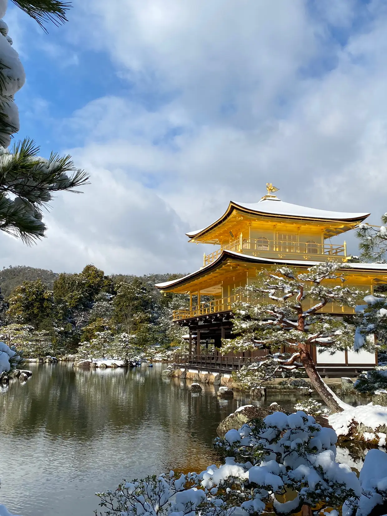 冬の絶景】一度は見たい絶景❄️雪降る日の金閣寺は別格に綺麗✨ | まぁやん☀️が投稿したフォトブック | Lemon8