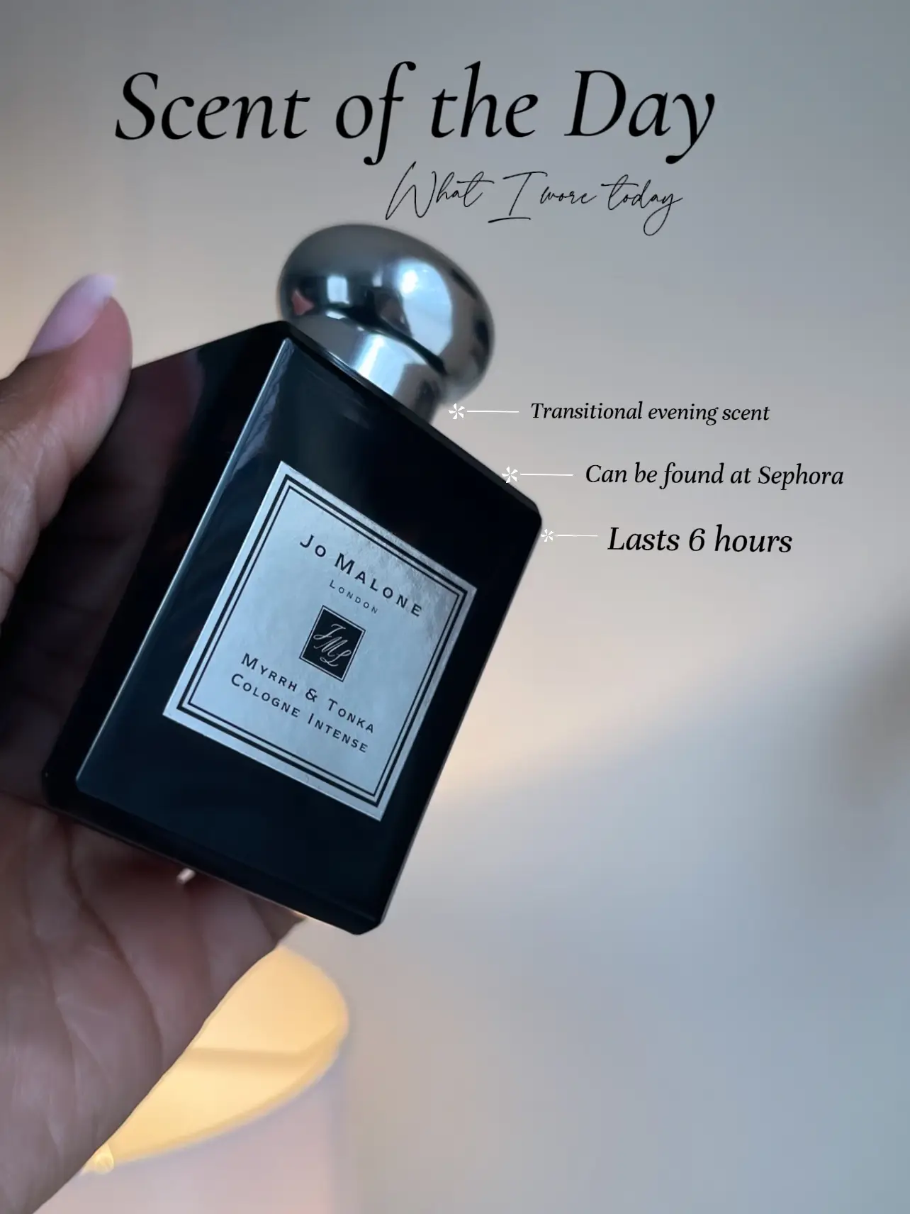 Scent of the Day Jo Malone Myrrh Tonka Gallery posted by