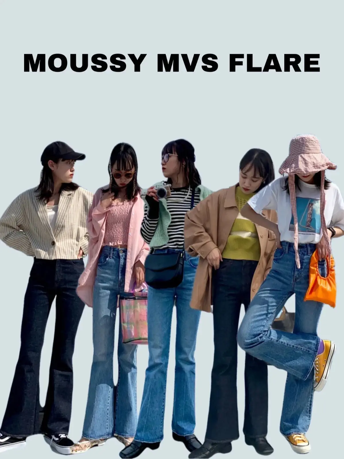 【NEW定番】moussy　mvs FLARE デニム/ジーンズ