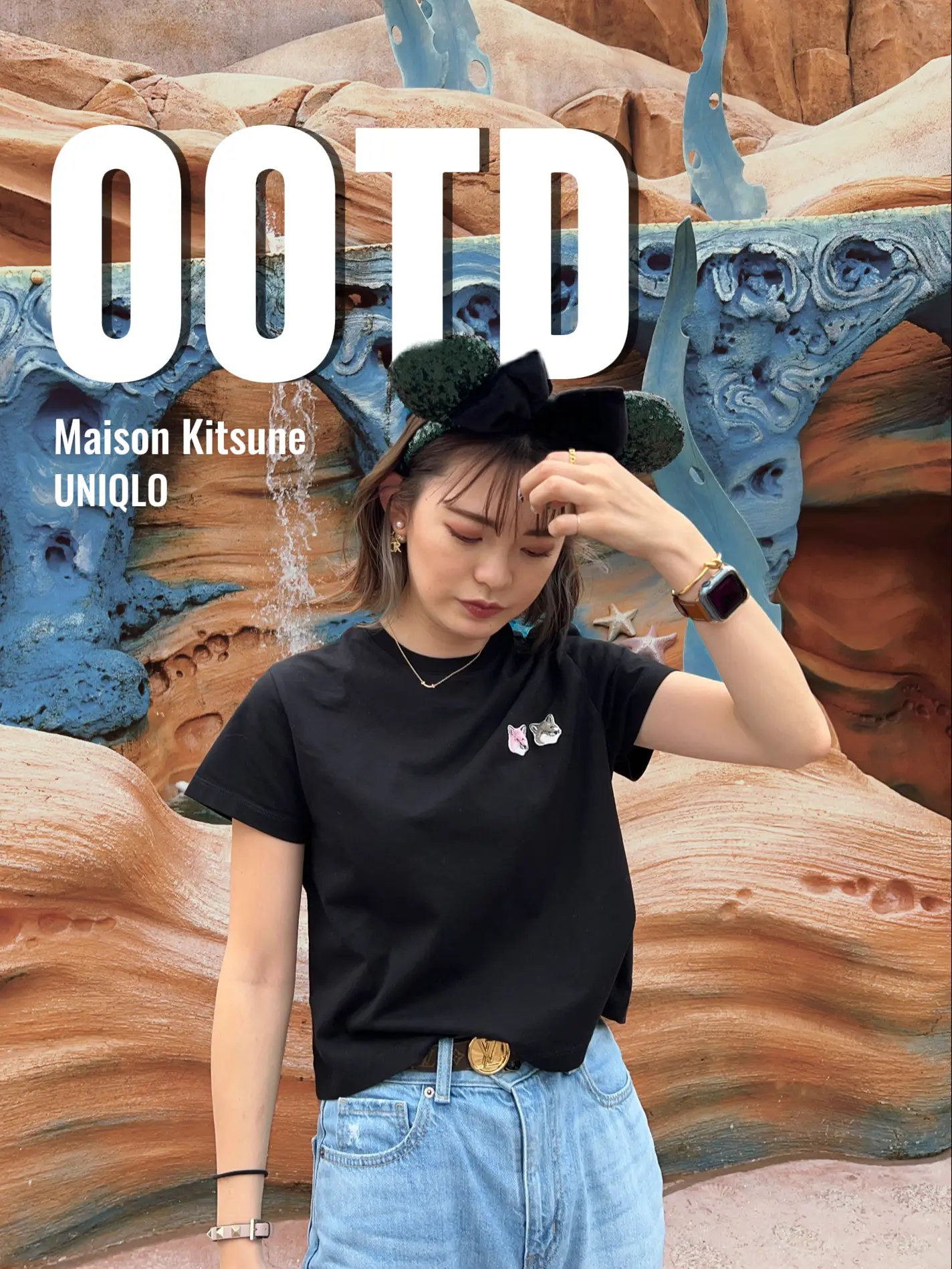 人気ブランドTシャツとUNIQLOで高見え💓✨ | 𝑲𝒂𝒏𝒂𝒆が投稿した