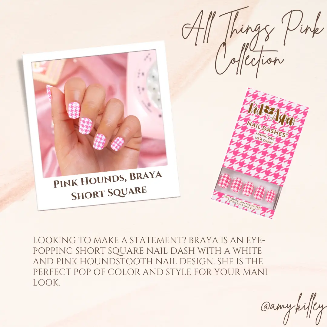 PINK THINGS SWITCHEM PRESS ON NAILS