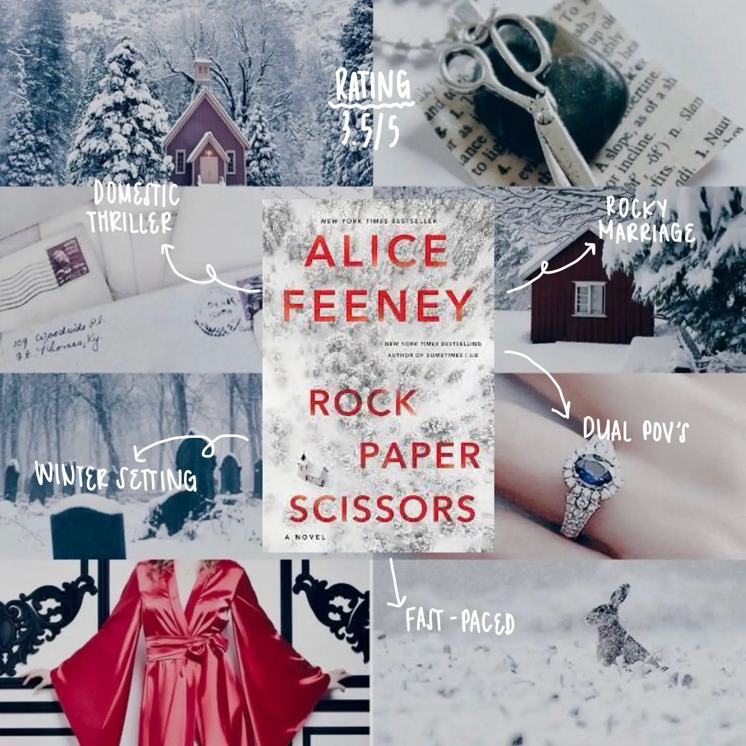 Rock, Paper, Scissors By Alice Feeney Book Review