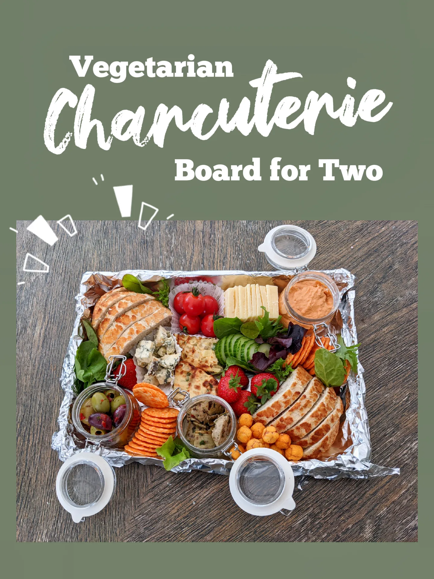 VEGETARIAN CHARCUTERIE BOARD FOR 2!, Gallery posted by liv gillett