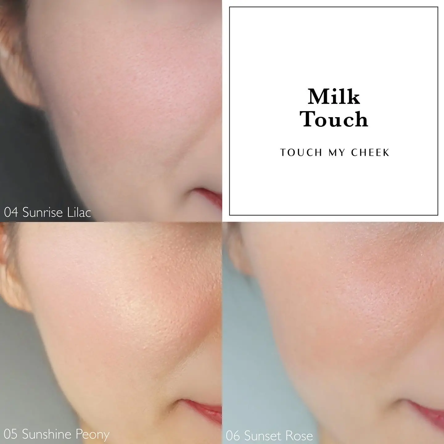  MILKTOUCH Touch My Cheek in Bloom Blush - Airy