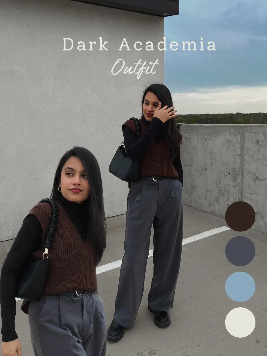 Dark Academia Aesthetic Clothing Bundle