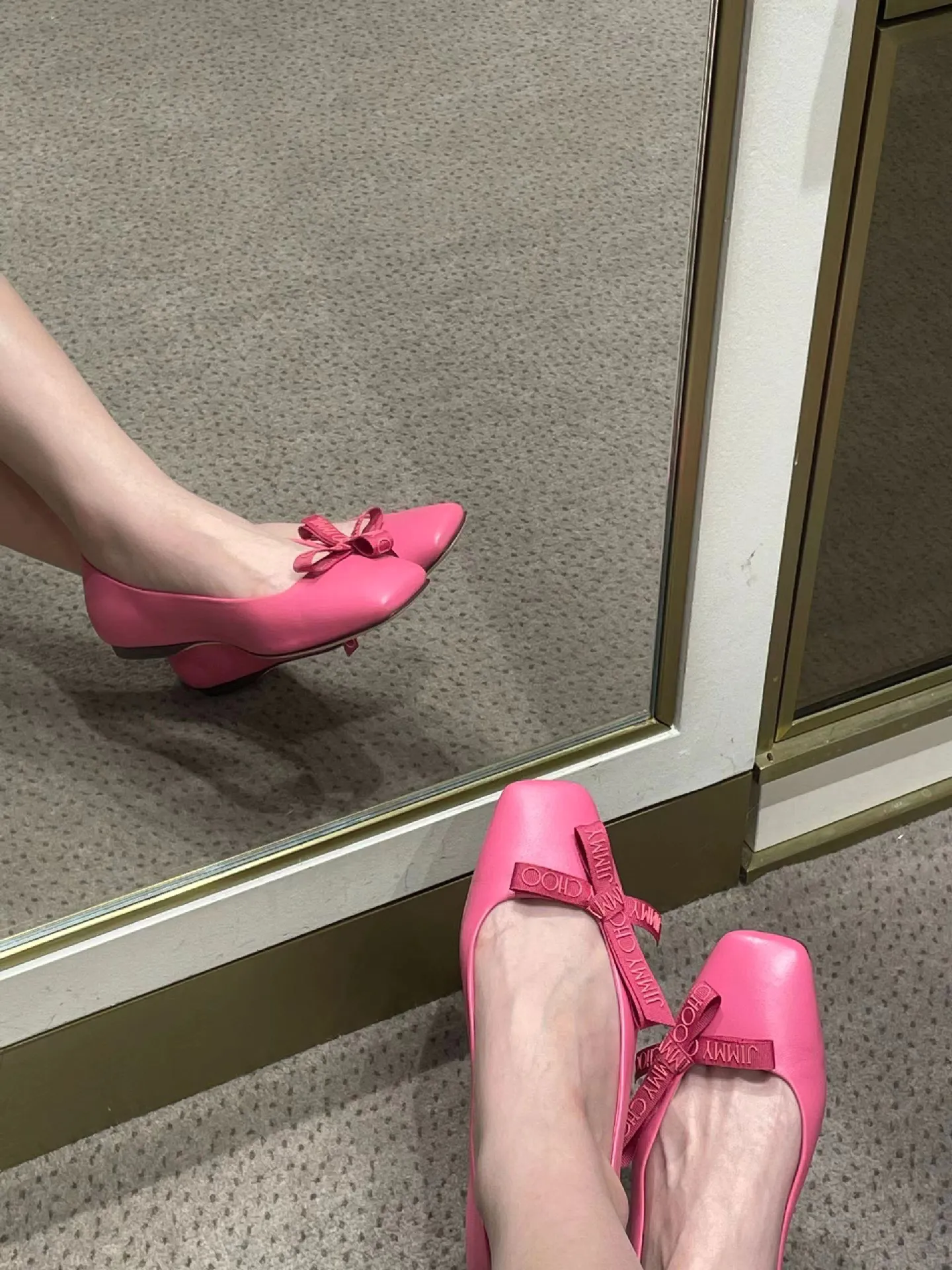 Jimmy Choo/VEDA BALLERINA flats pink | Gallery posted by Sa-Jc