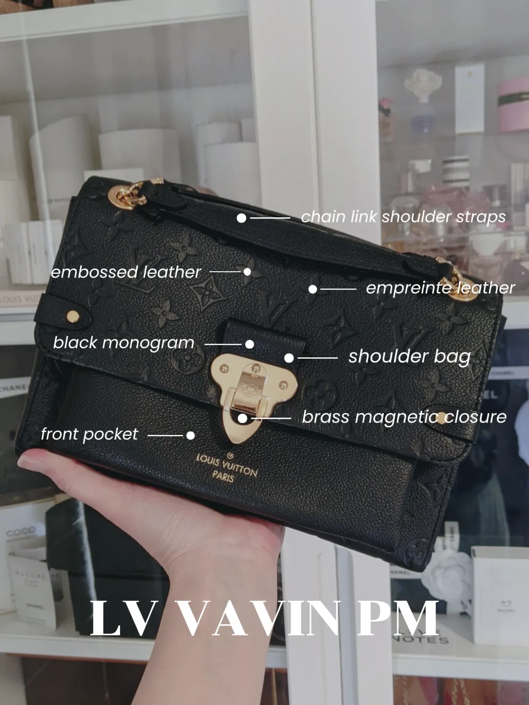 Vavin PM Bag - Luxury Monogram Empreinte Leather for Christmas