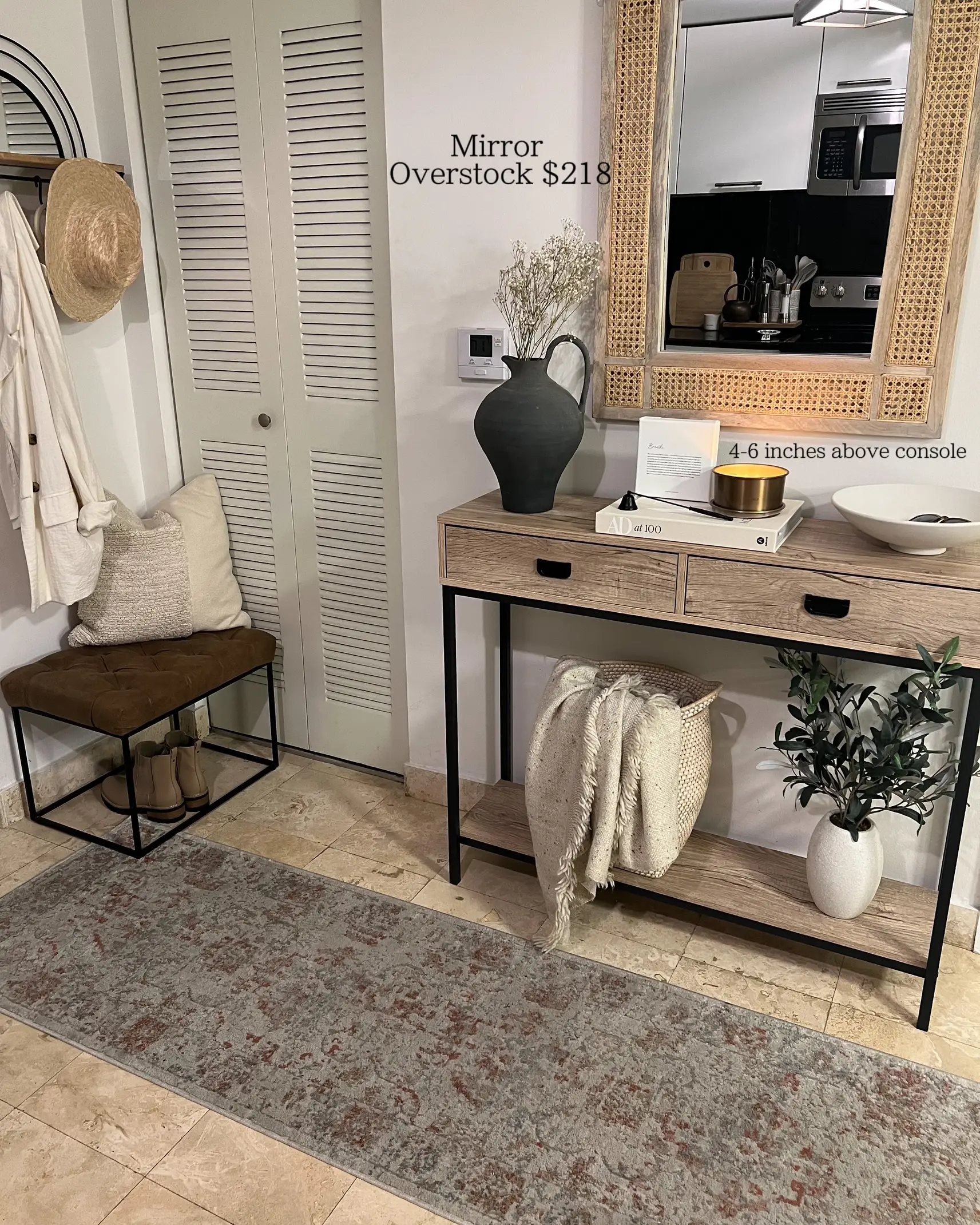 Overstock foyer deals table