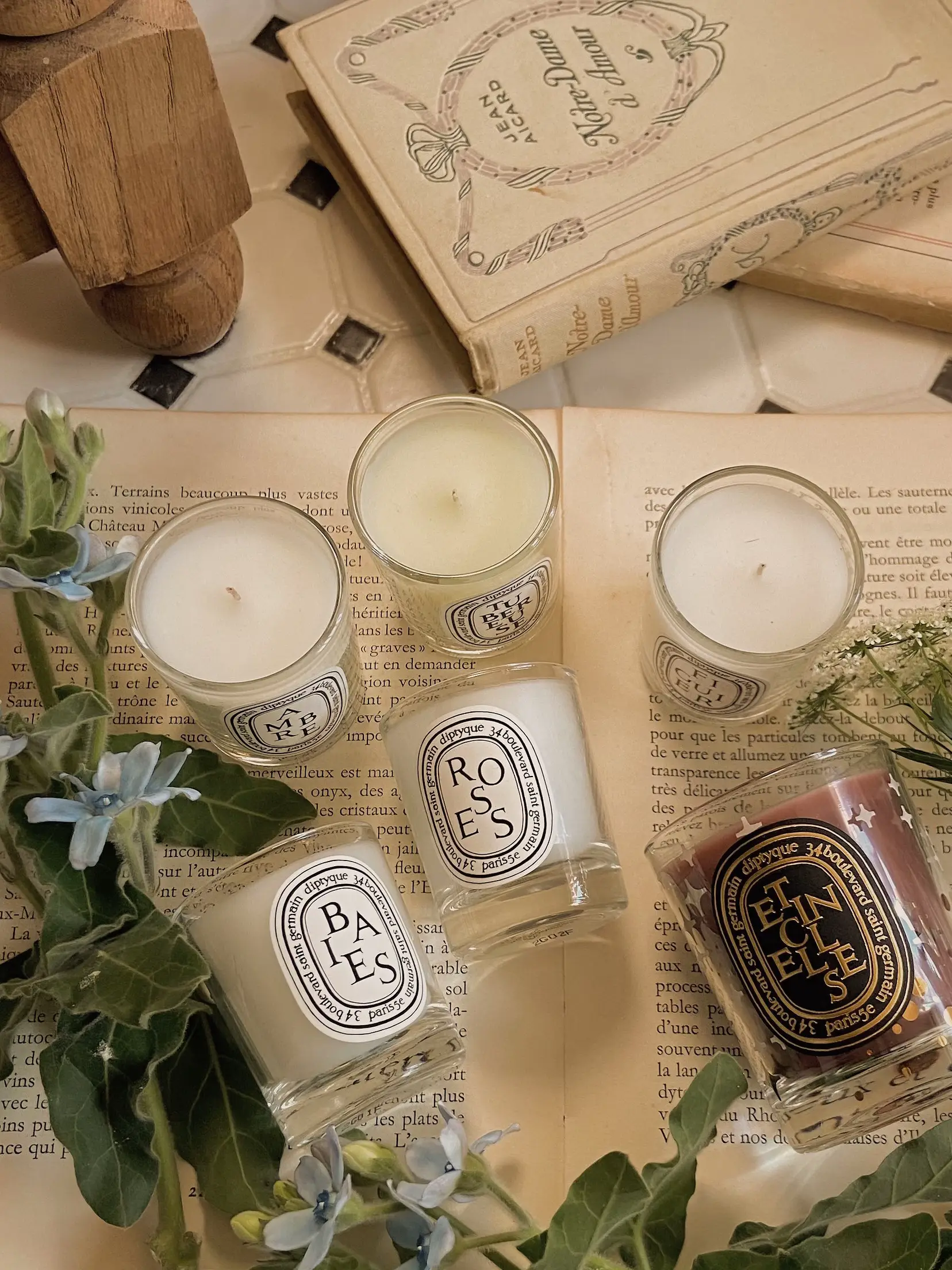 diptyque キャンドル 3個セット ギフトボックス入り Diptyque スモールキャンドル 3個セット ギフトボックス 遊び心に火を