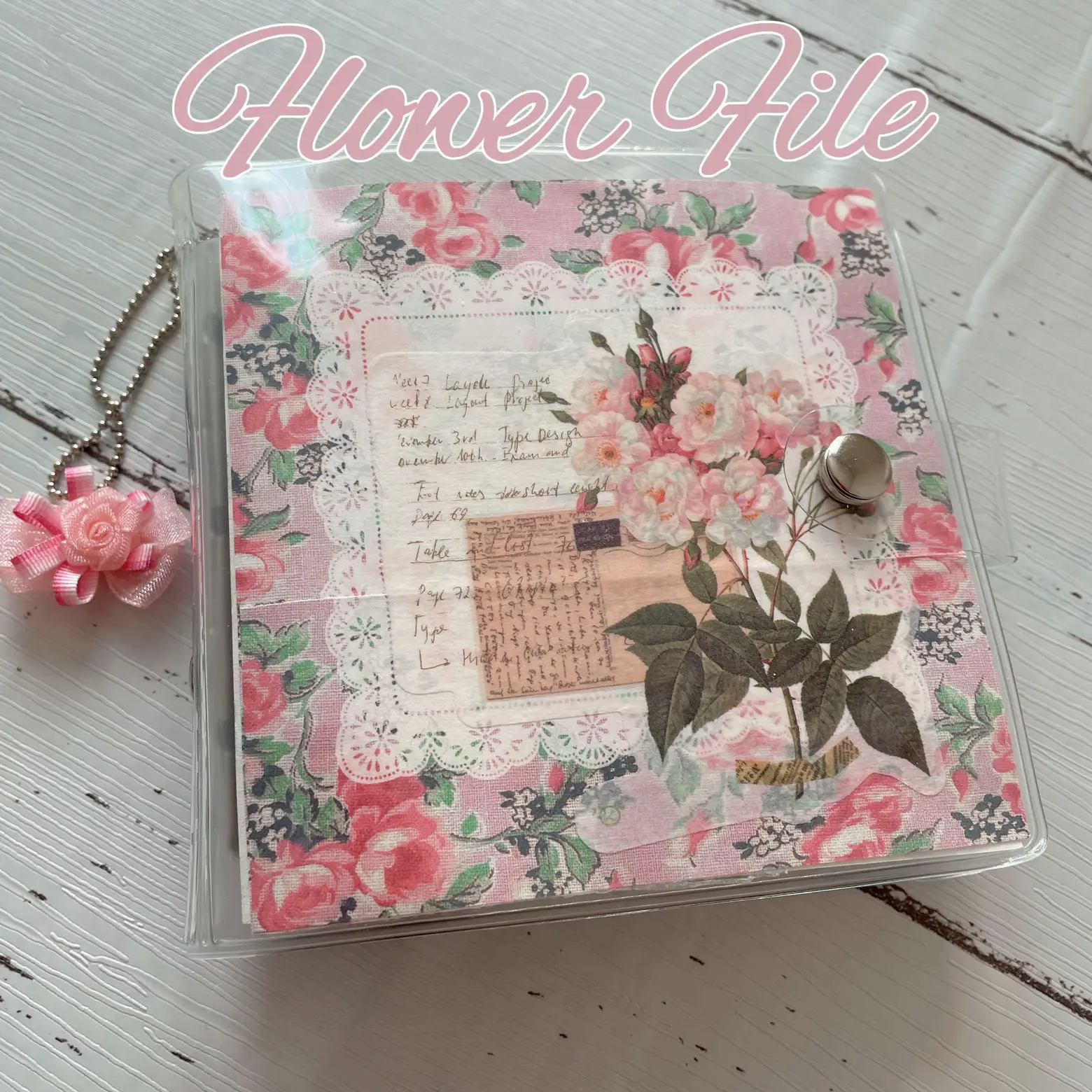 クラフトパンチ お花＆文字のオーダー受付中*゜