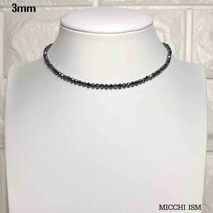今、注目のテラヘルツ鉱石！ ハンドメイドネックレス | MICCHIIが投稿 