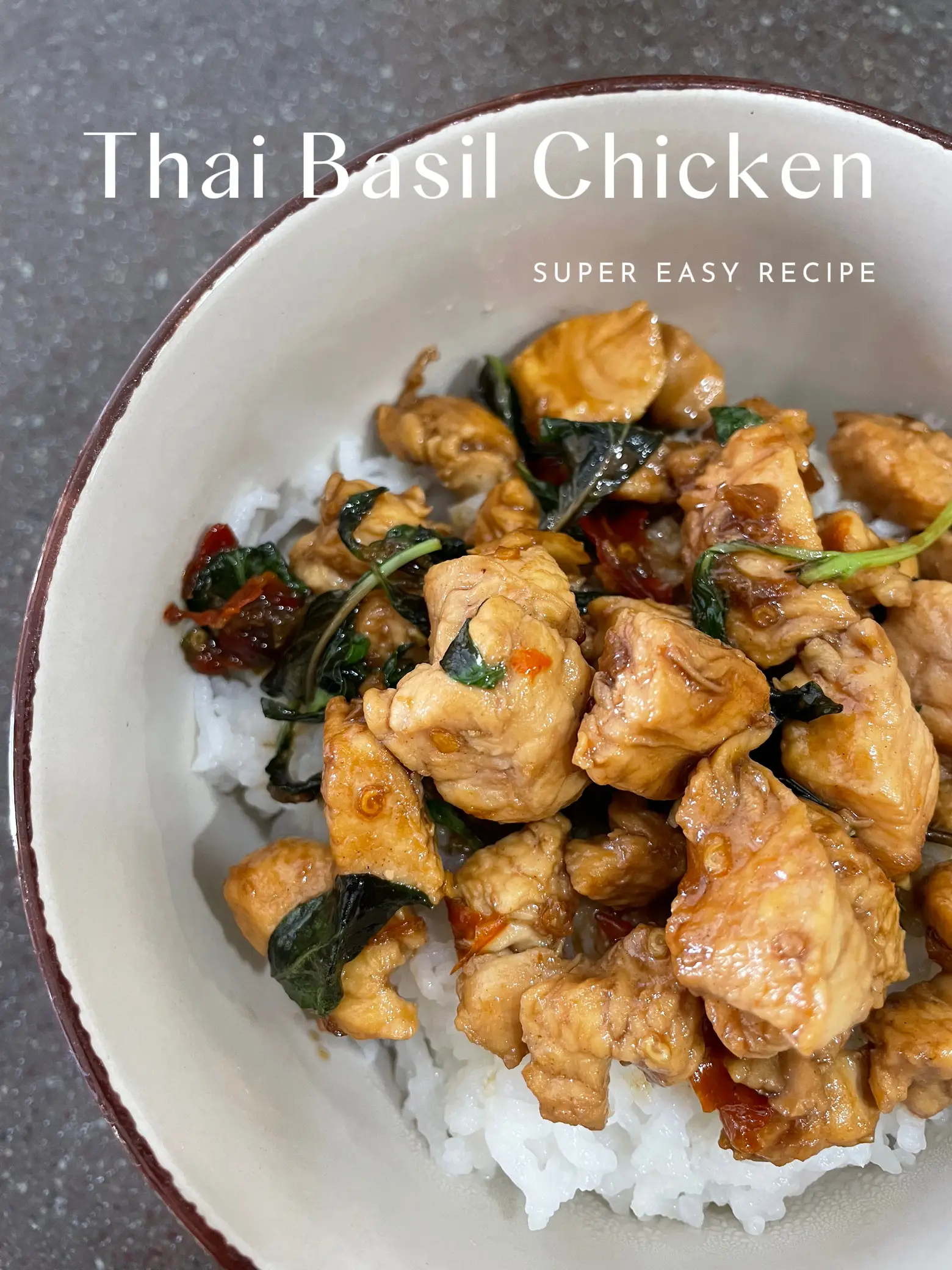 Easiest Thai Basil Chicken Recipe You’ll Make 🇹🇭 | Gallery Posted By ...