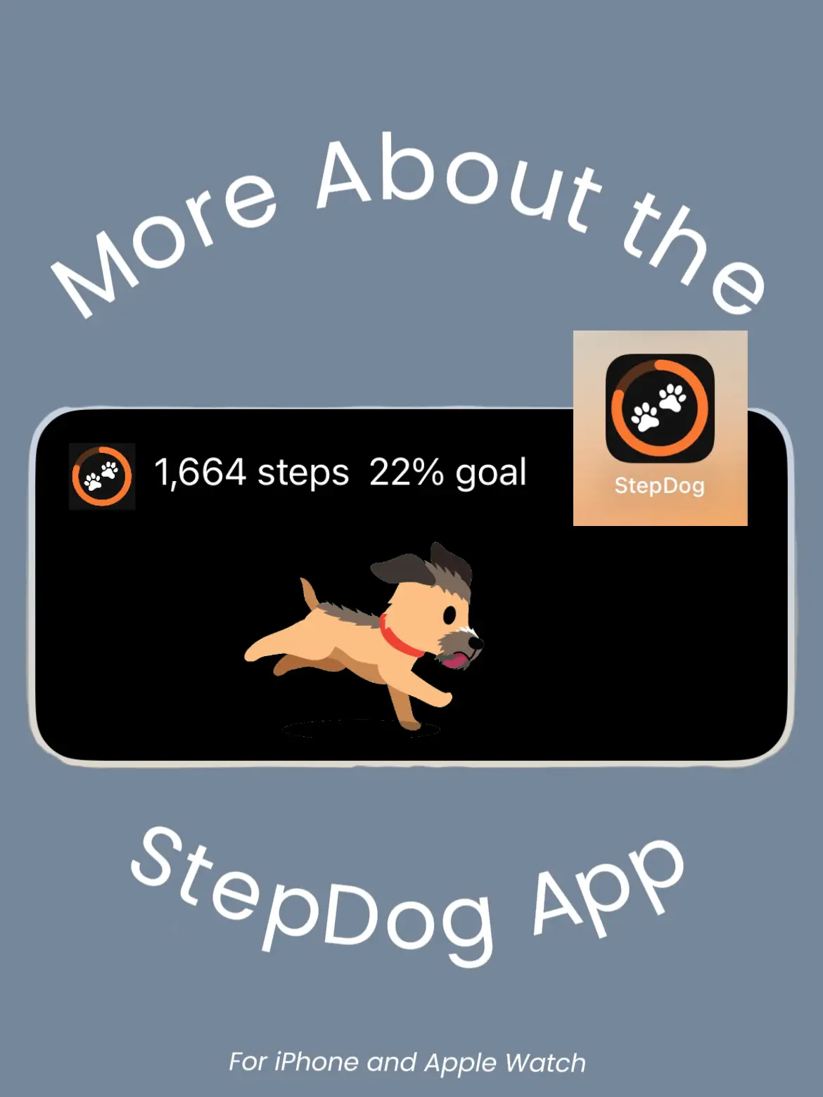 MORE ABOUT STEPDOG: ADD DOG TO YOUR APPLE WATCH 🐶⌚️ | Gallery