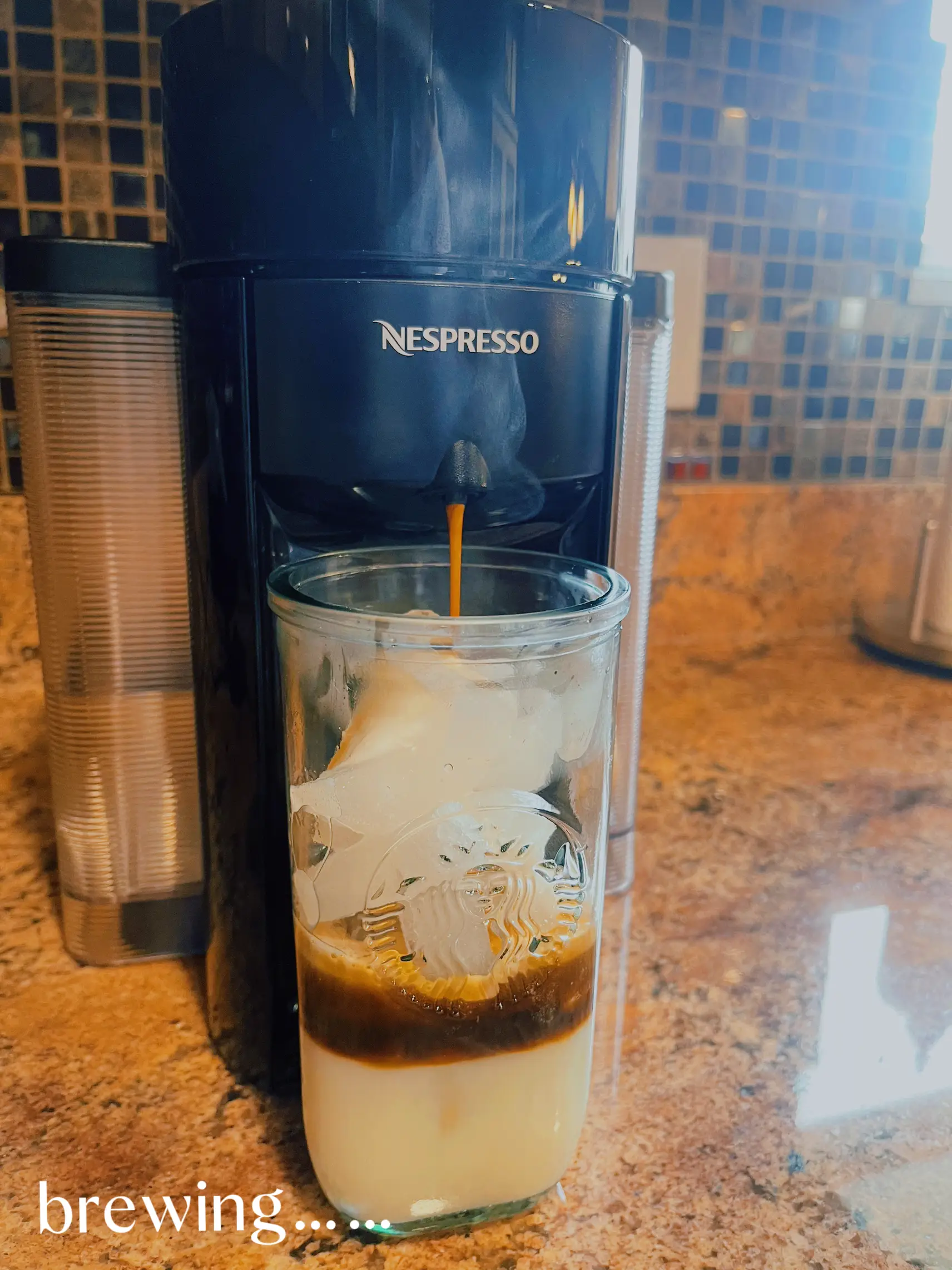 Morning iced coffee on our new Nespresso machine : r/nespresso