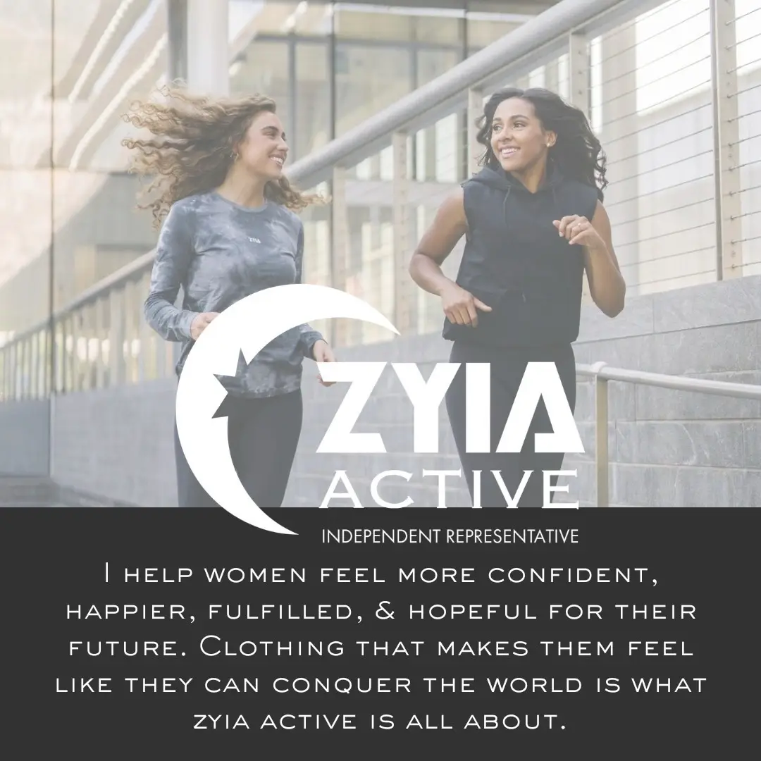 I'm also so excited about this - ZYIA Active Ind Rep