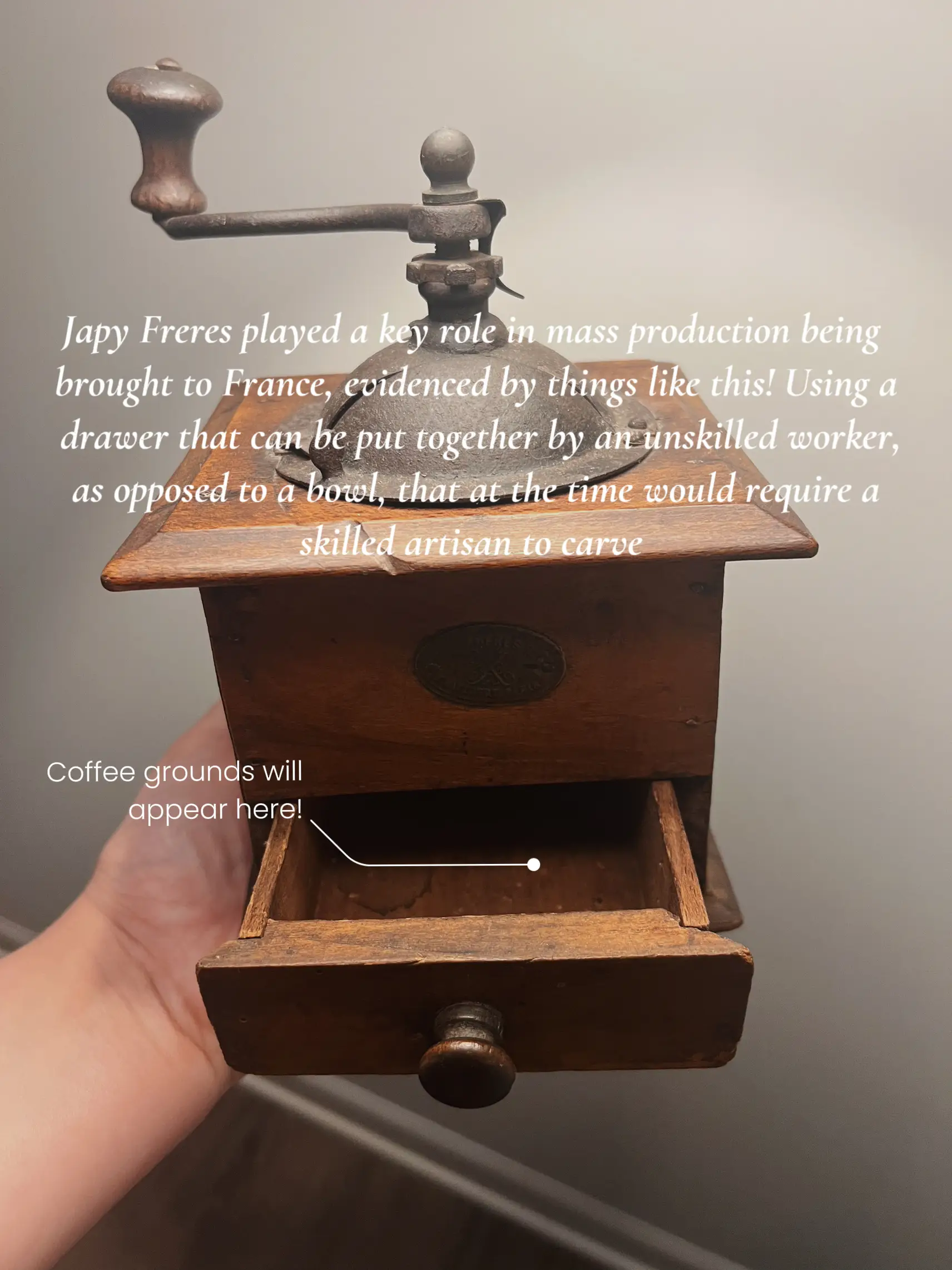 Antique, possibly Turkish coffee grinder I found at a thrift store : r/ Coffee