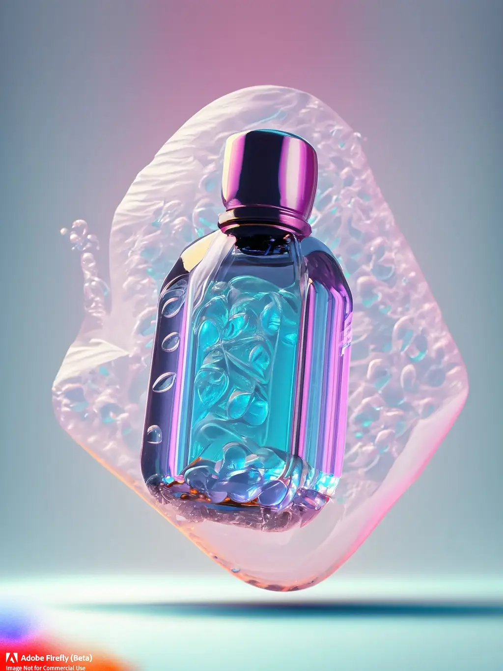 Premium Photo  Natural smelling perfume wild nature perfume ads ai  generative