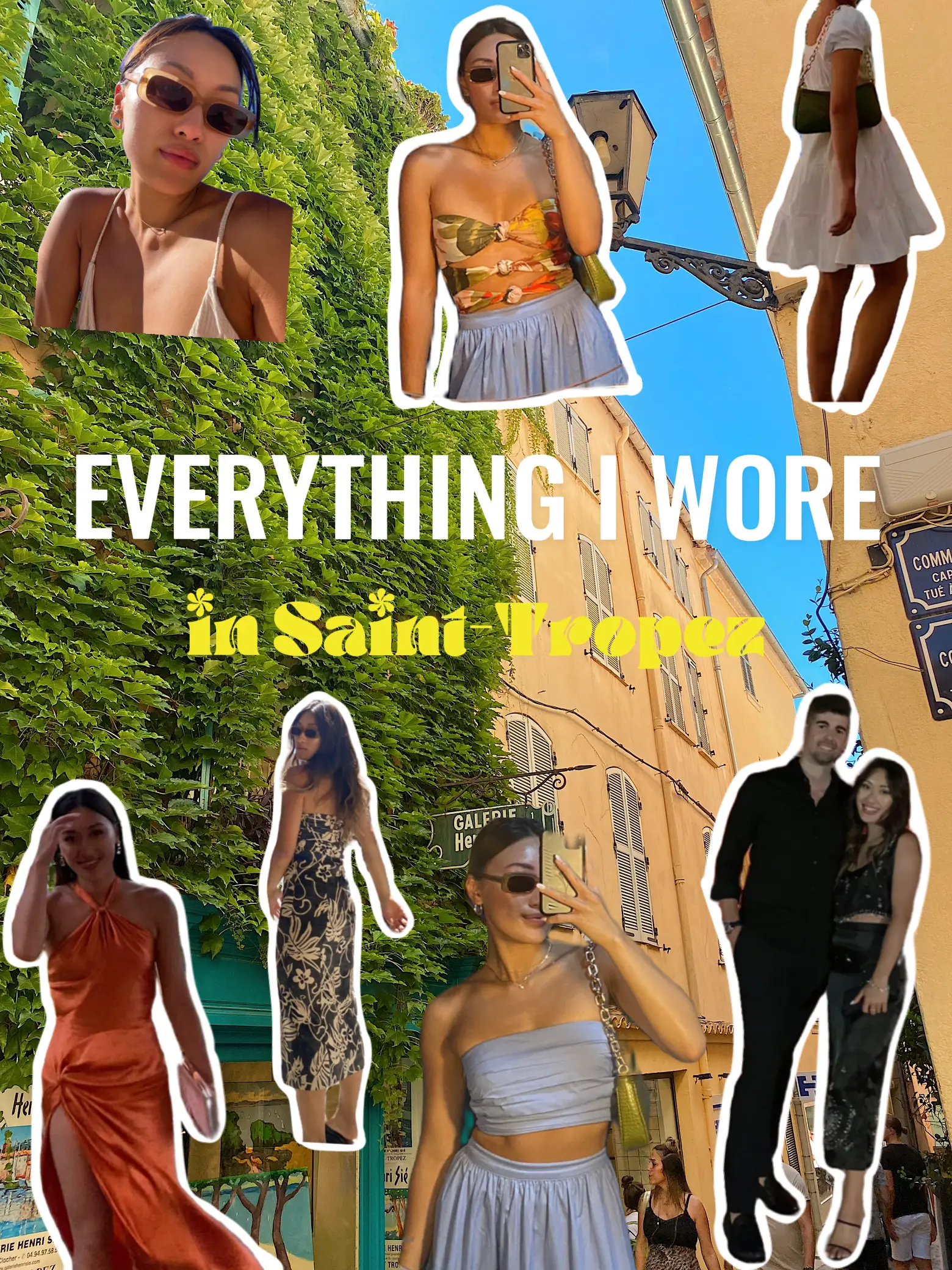 Everything I wore in Saint-Tropez 🌼🌼🌼 | Gallery posted by Kristin |  Lemon8