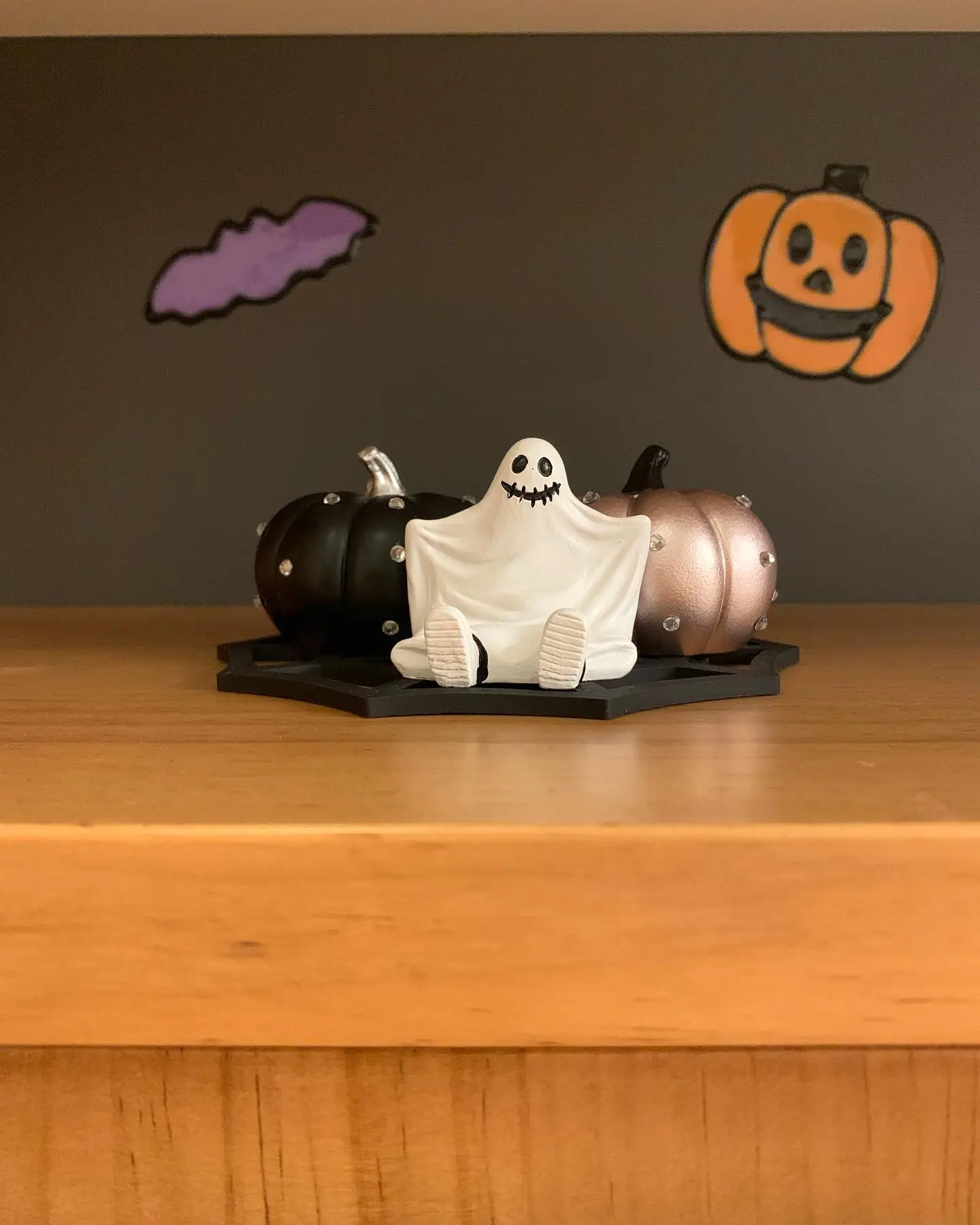 レジンヘアゴム♡ハロウィンかぼちゃともみじ猫ちゃん