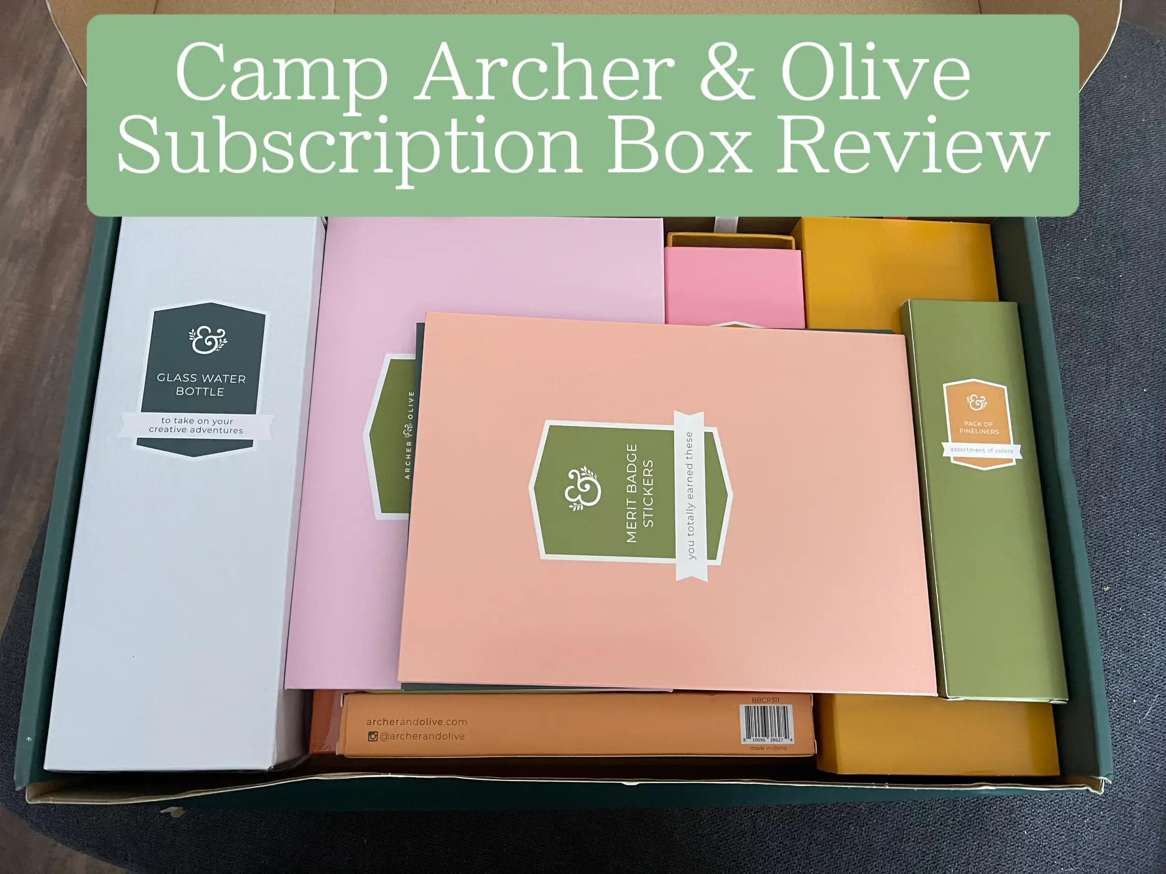 Quarterly Archer & Olive Subscription Review, Gallery posted by Kat Grant