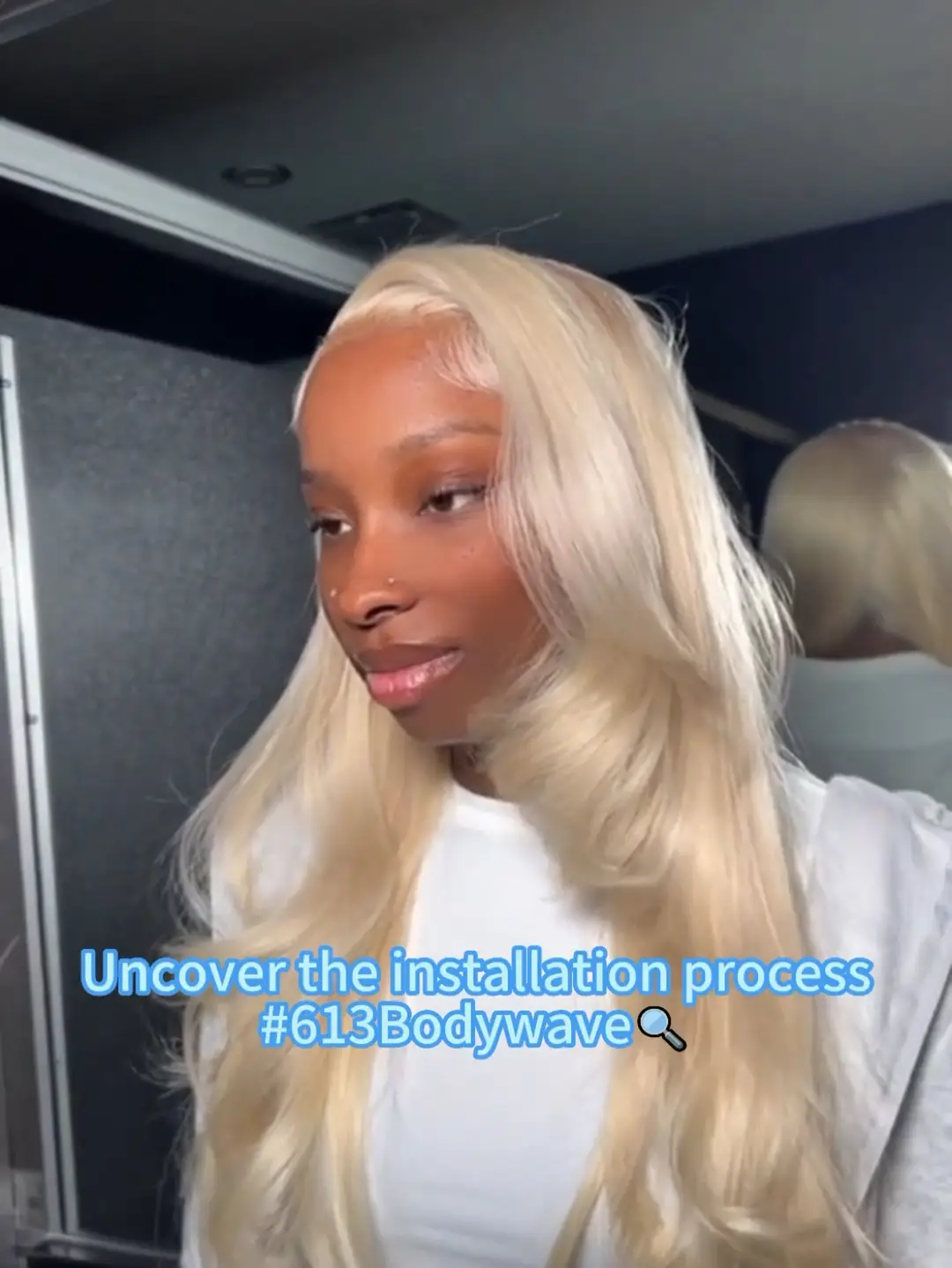 First wig install 💕, Video published by Rachael Destiny