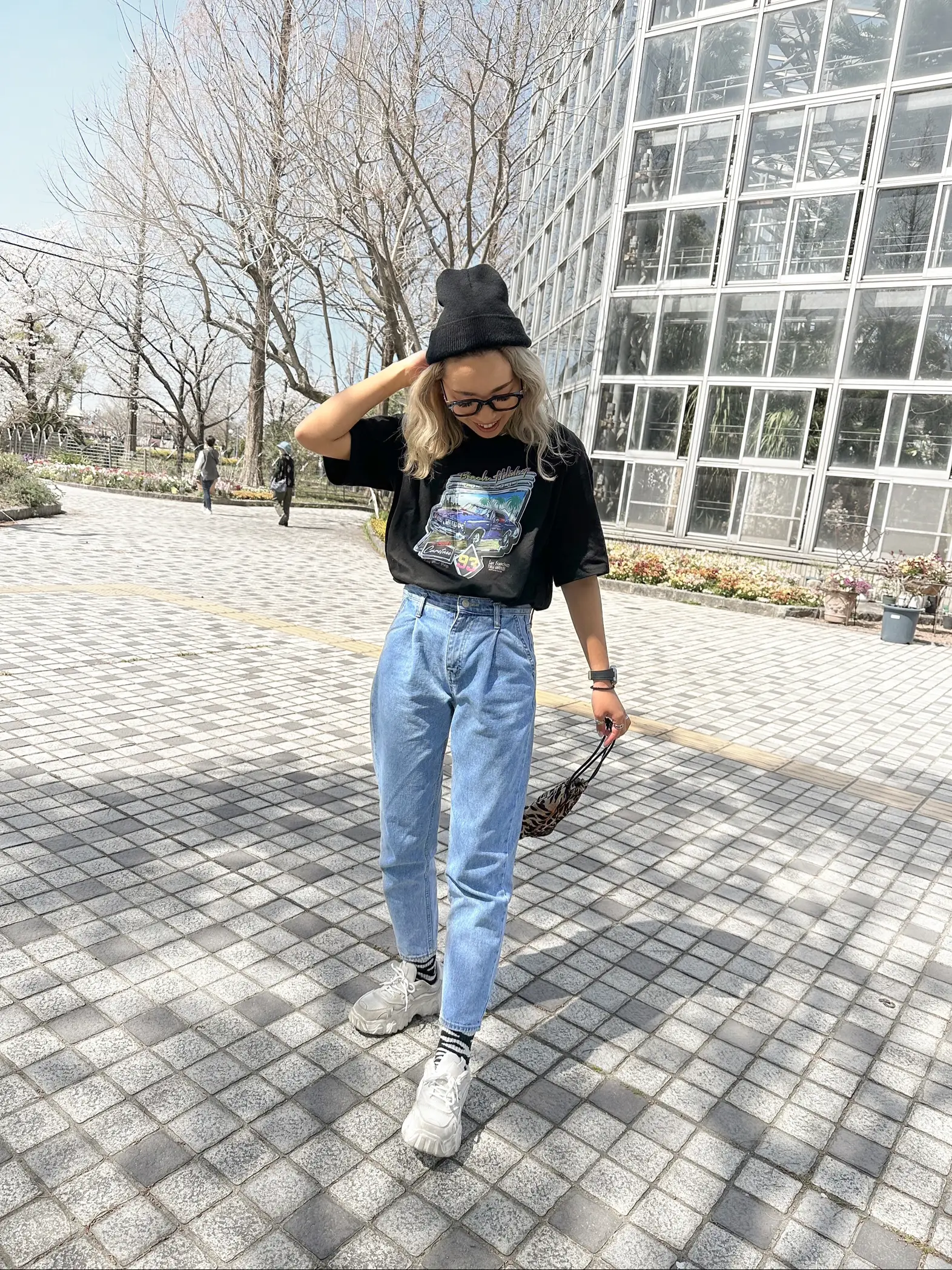 デニムしか勝たん💙ヴィンテージ風Tシャツでラフコーデ