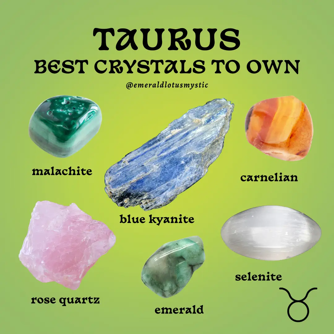 Taurus hot sale zodiac stone