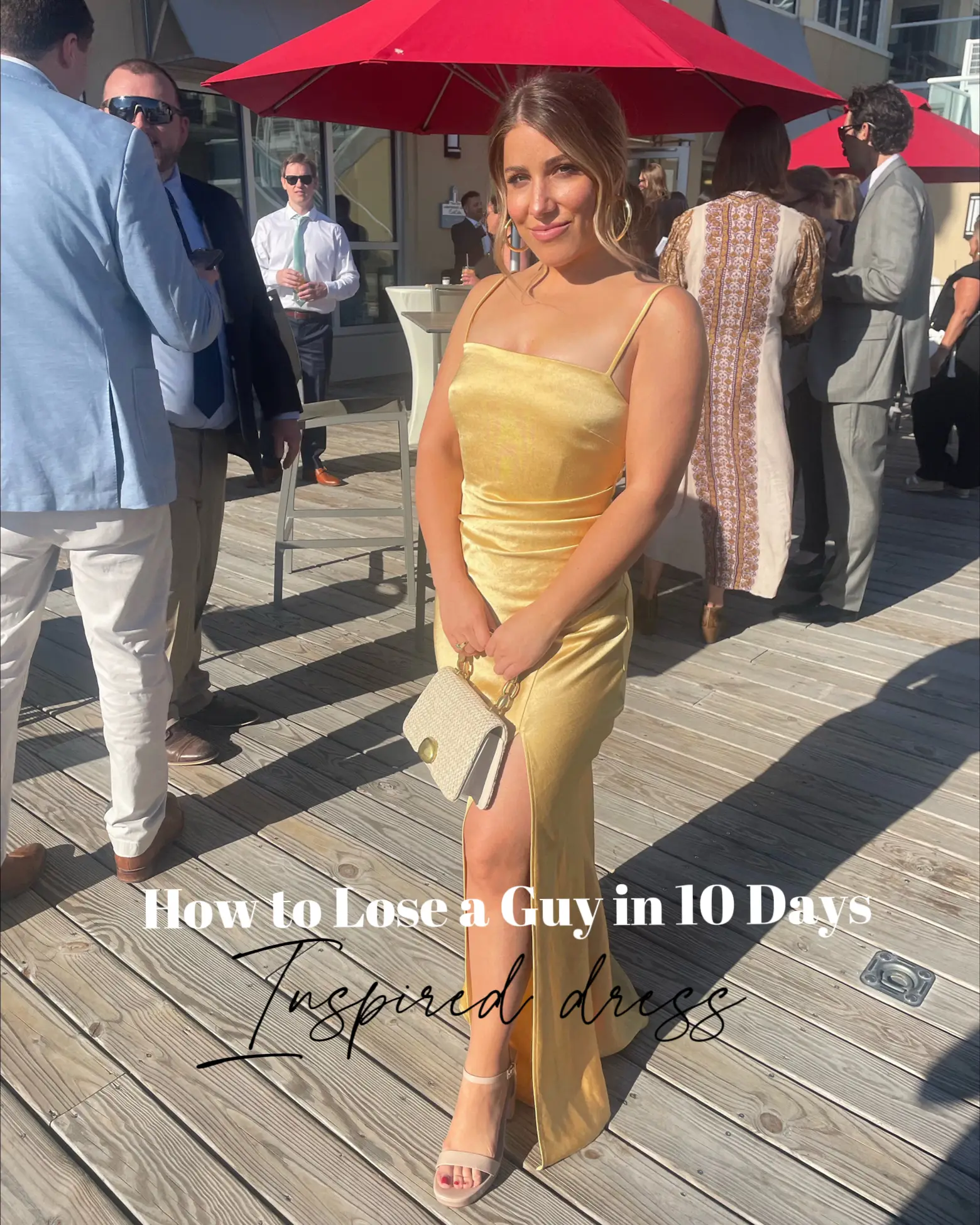 yellow dress how to lose a guy