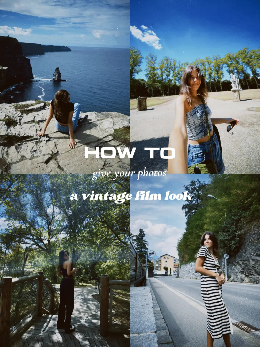 Give your photos a vintage film look