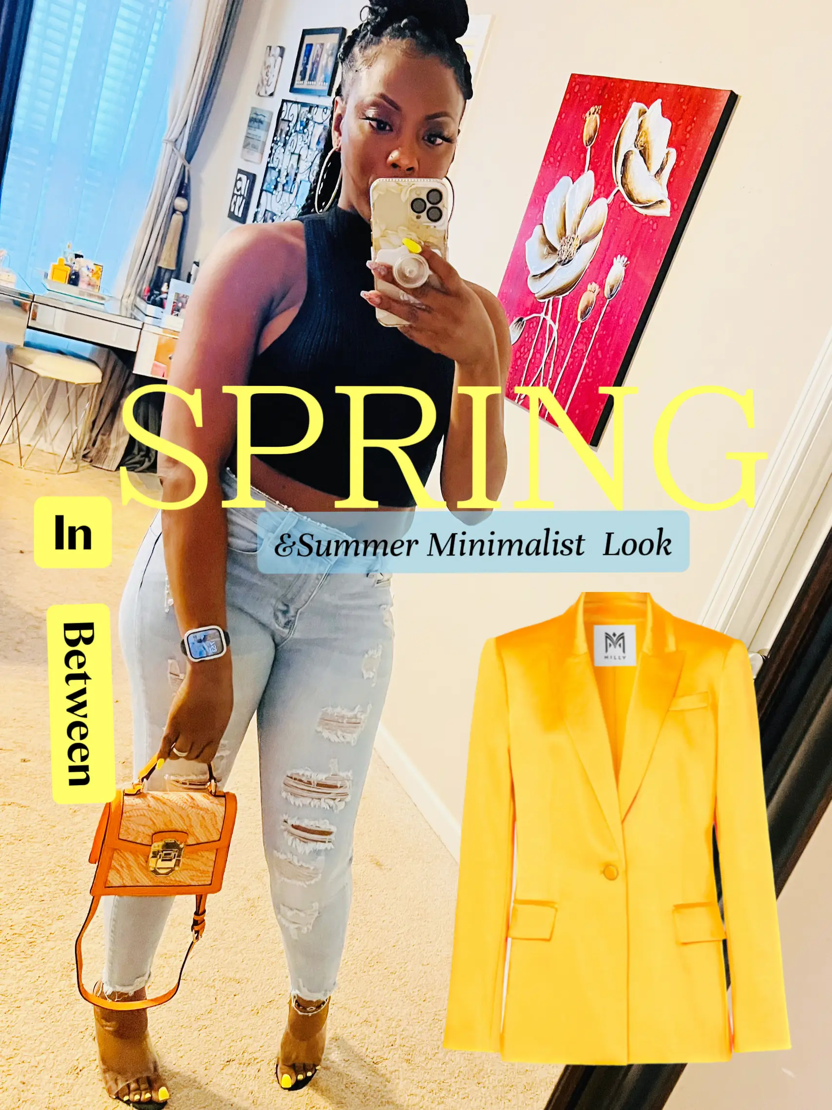 Milly yellow discount blazer