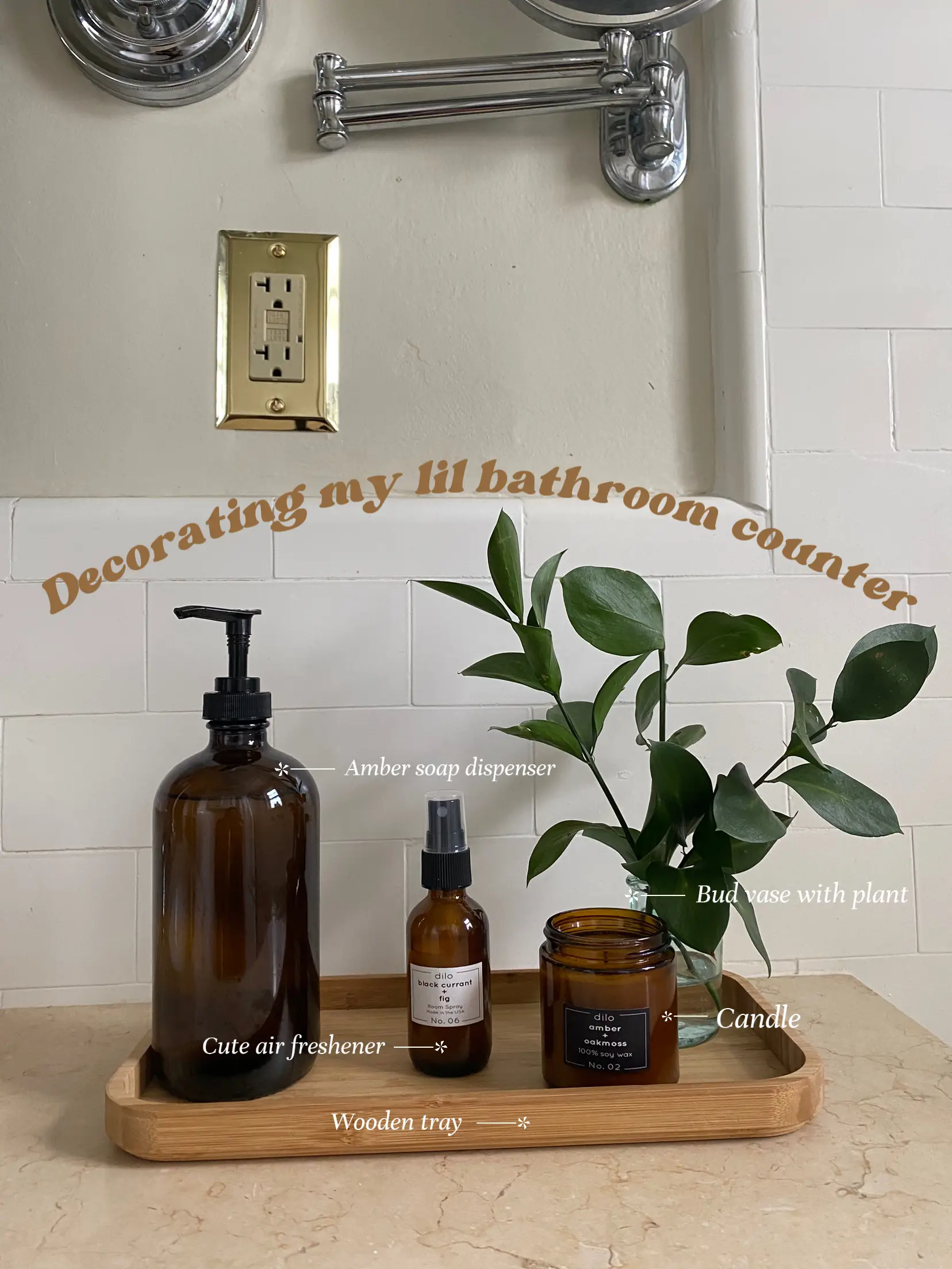 Farmhouse Style Wooden Soap Dispenser Tray Perfect For - Temu