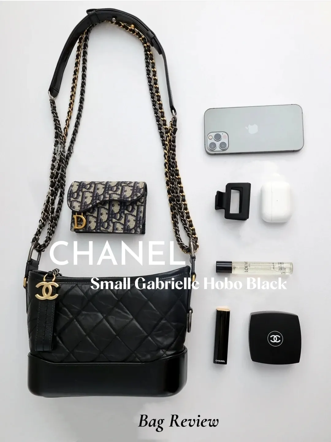 ⚫CHANEL Small Gabrielle Hobo in Black Bag Review👜, Gallery posted by  Angel Moore