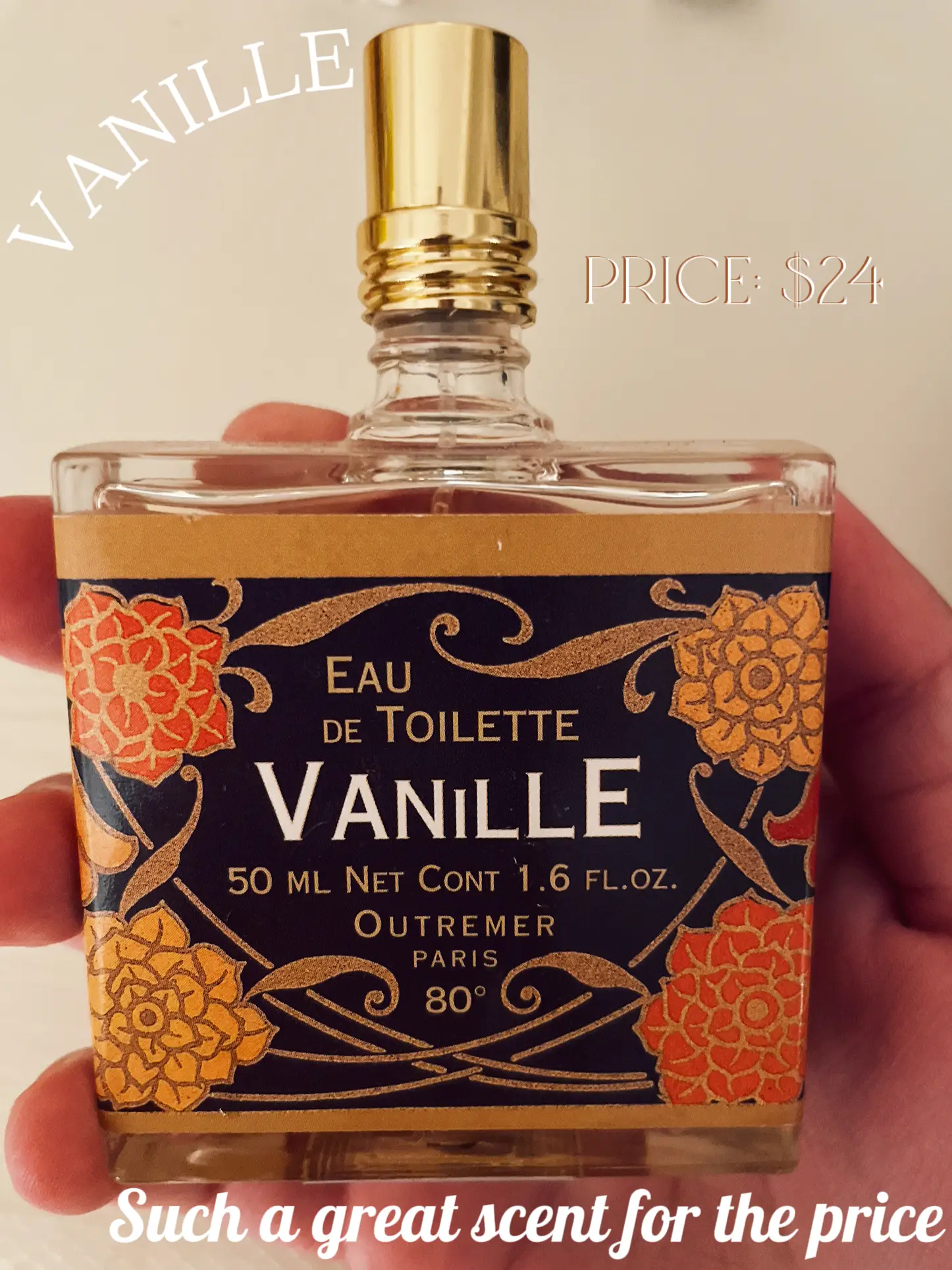 Anthropologie vanille online perfume