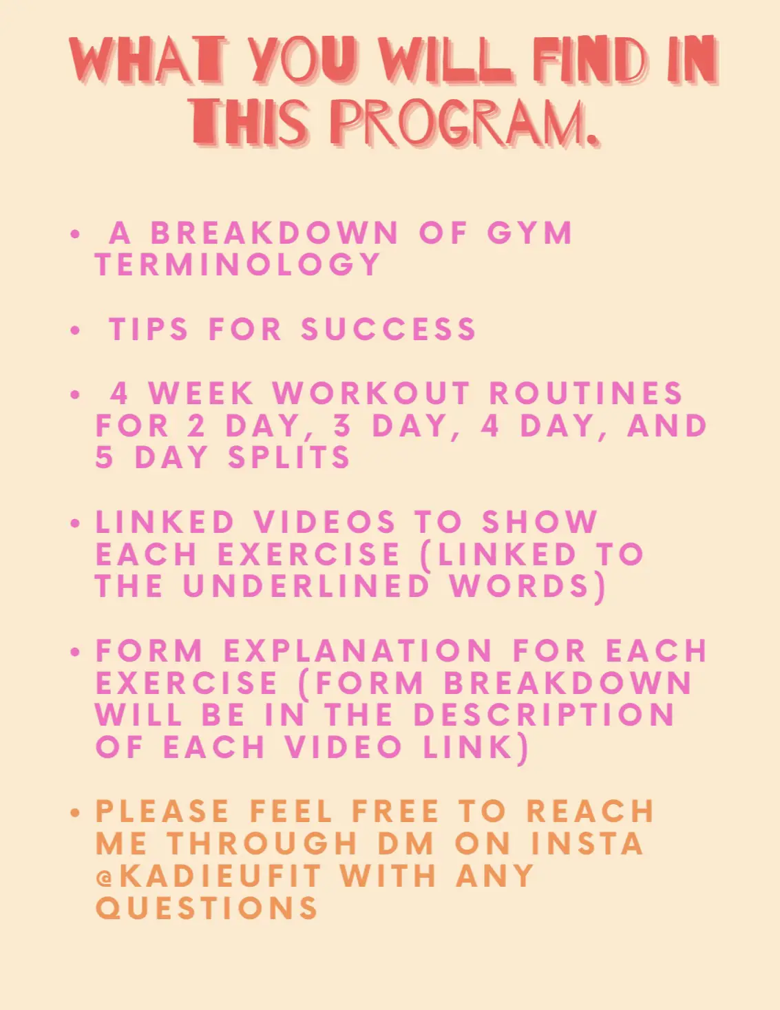 FREE 4-Week Workout Plan (Videos)