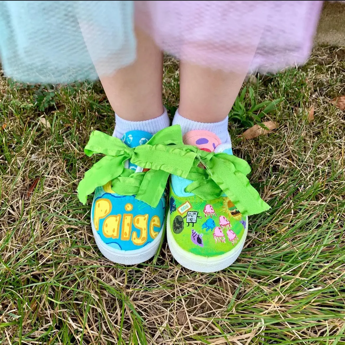 Spongebob shoes sale for girls