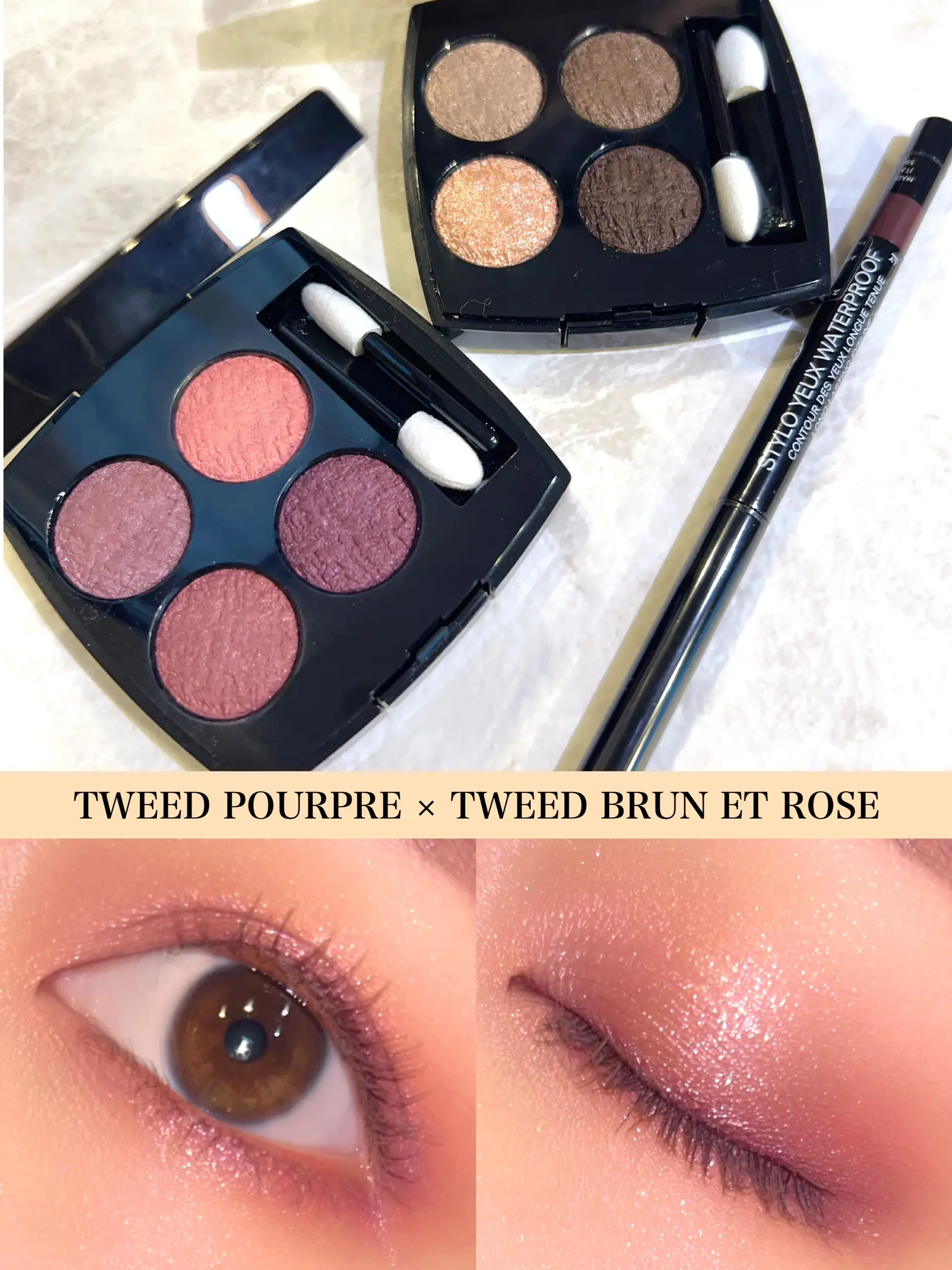 New Chanel Les 4 Ombres Tweed Eyeshadows - The Beauty Look Book