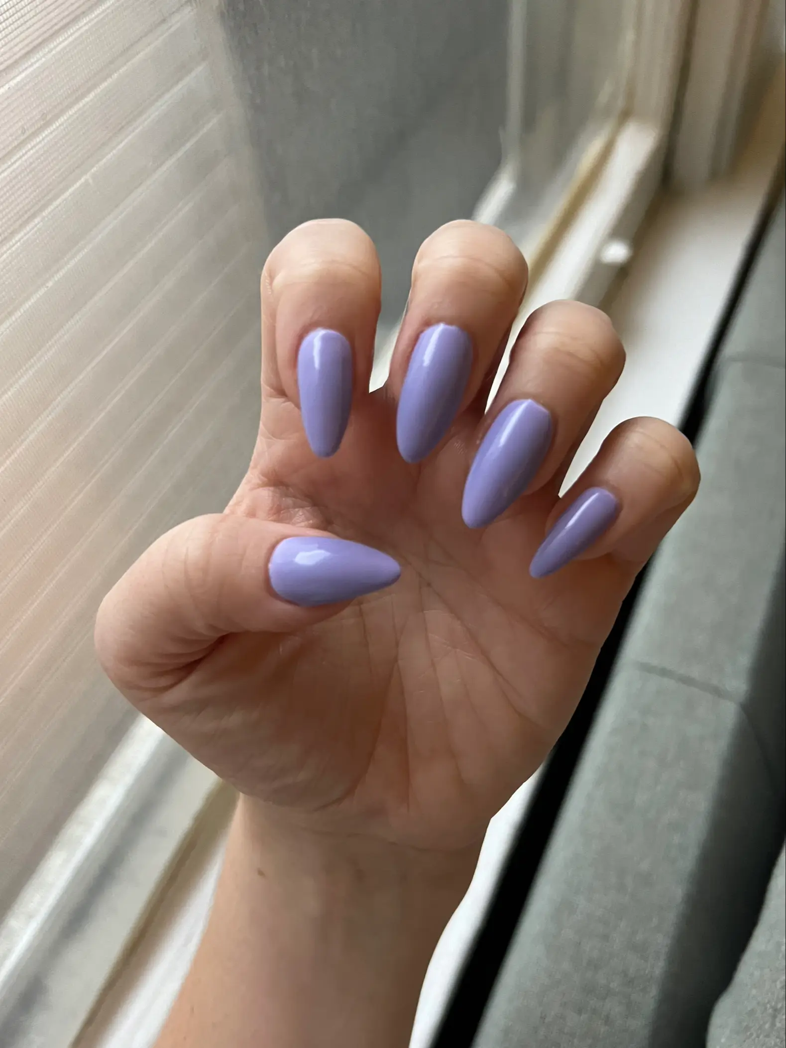 Metallic Gel Nail Polish, Lavender Haze Gel