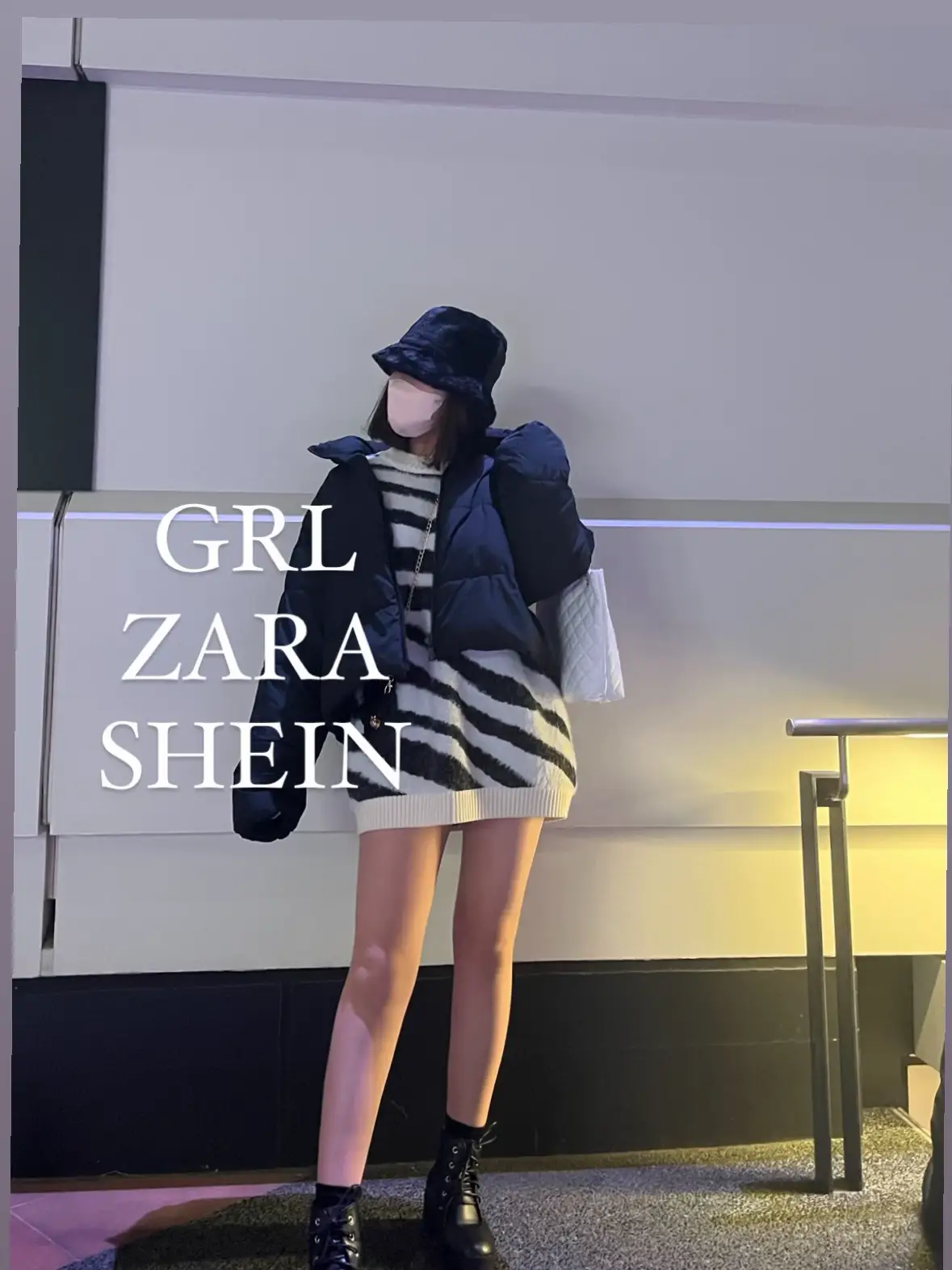 GRL ZARA SHEIN購入品)オーバーニット韓国コーデ | abocadoが投稿した