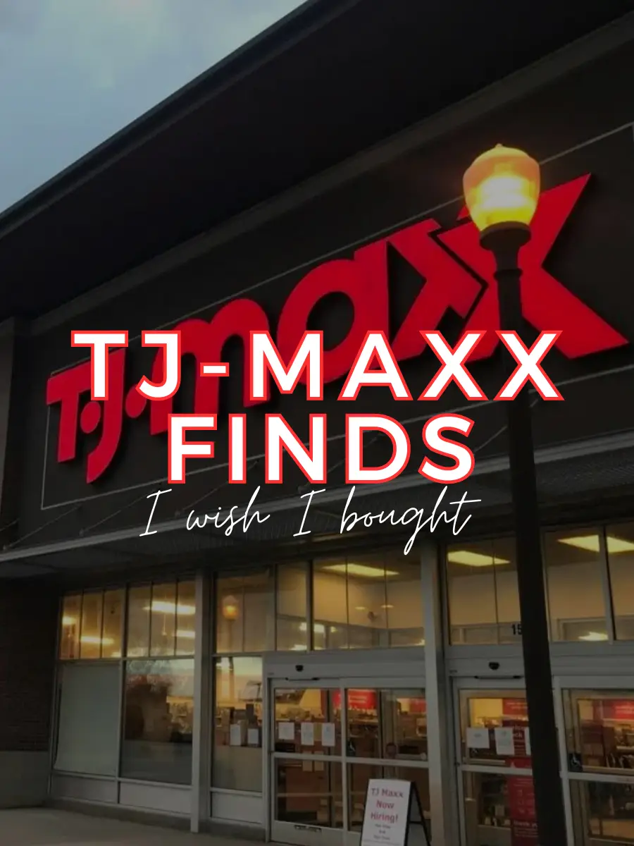 10 Items to Always Buy at TJ Maxx + TJ Maxx Shopping Hacks