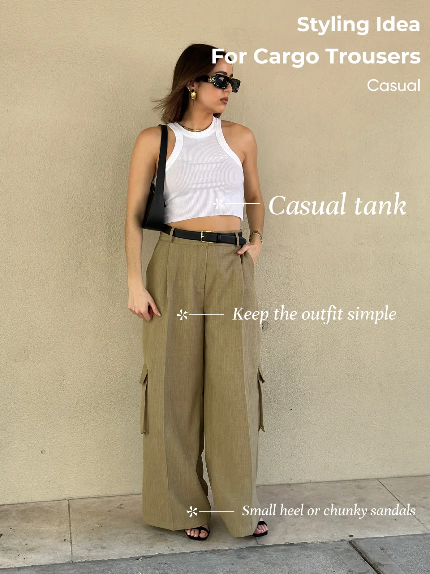 Do you need cargo pants outfit ideas? Here's 5 ways I'm styling my