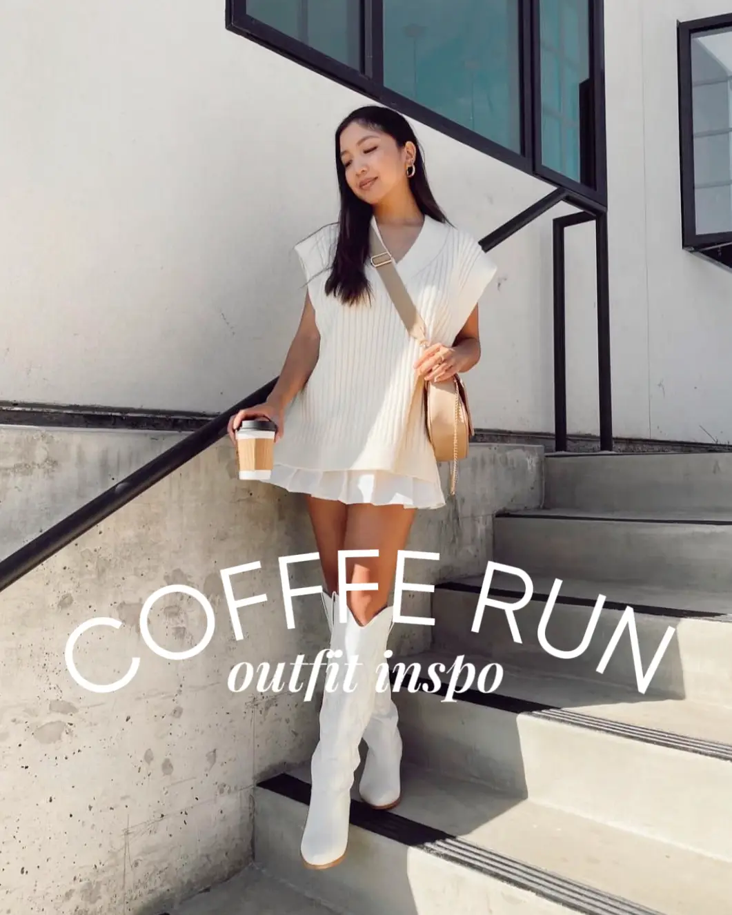 Minimal coffee run outfit idea ☕️'s images