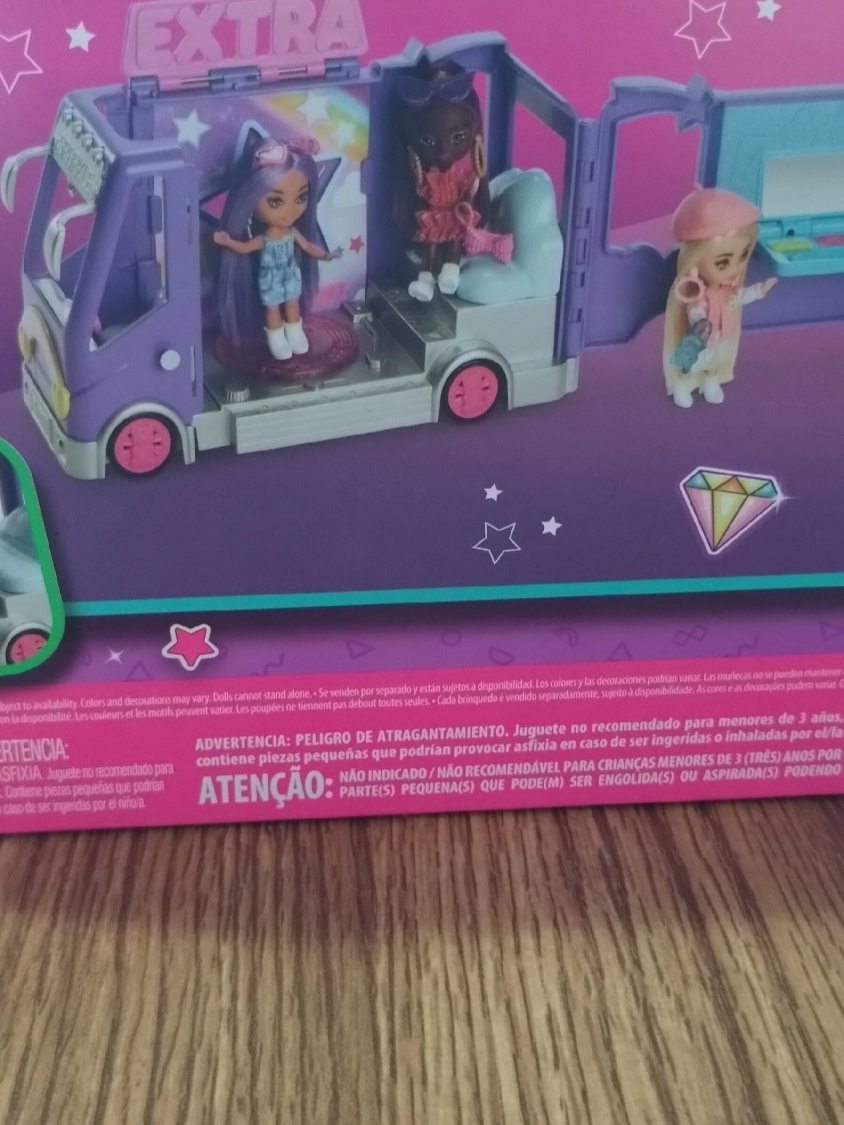 Barbie Extra Mini Doll and Tour Bus