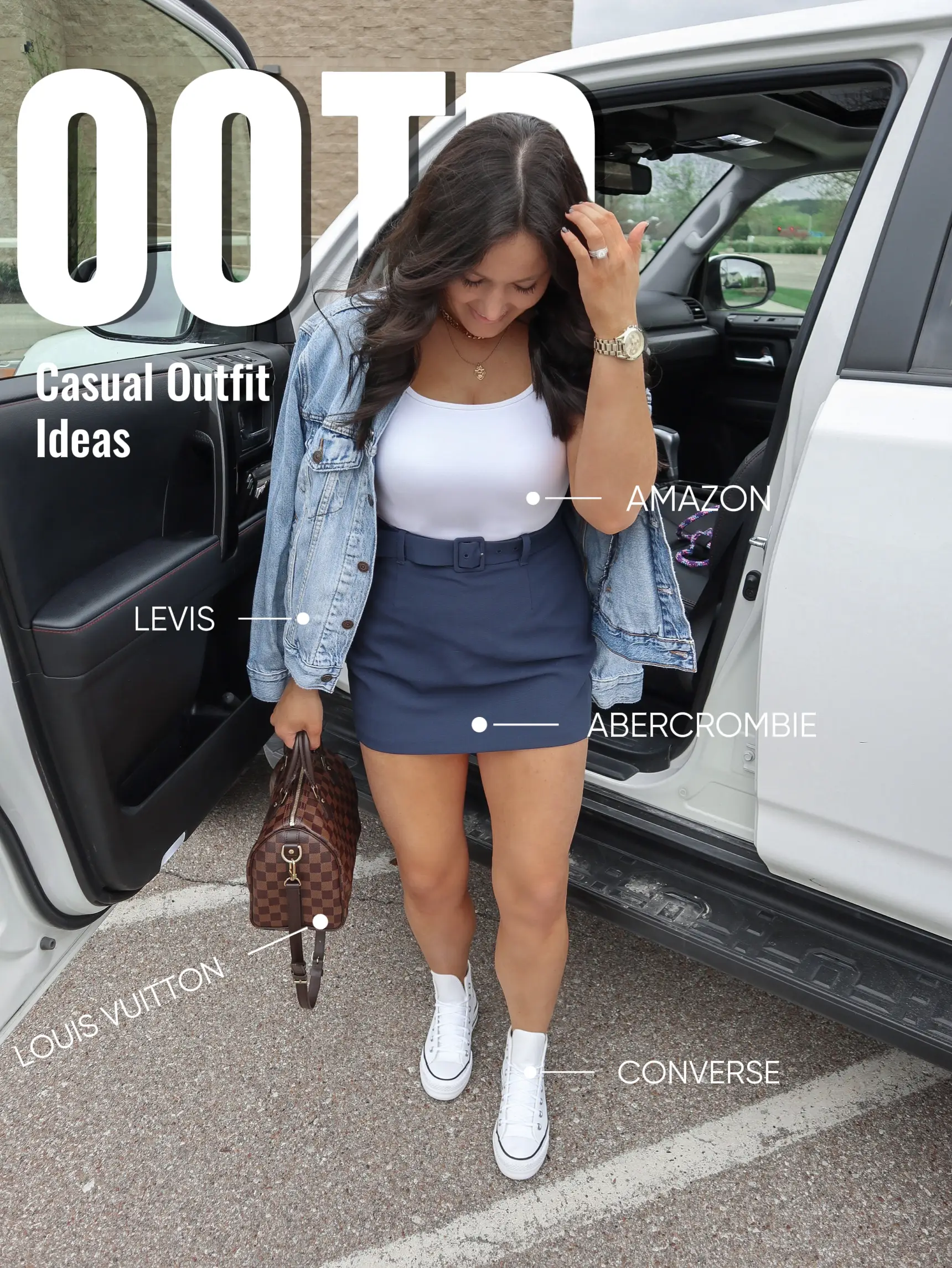 casual outfit ideas with mini skirts