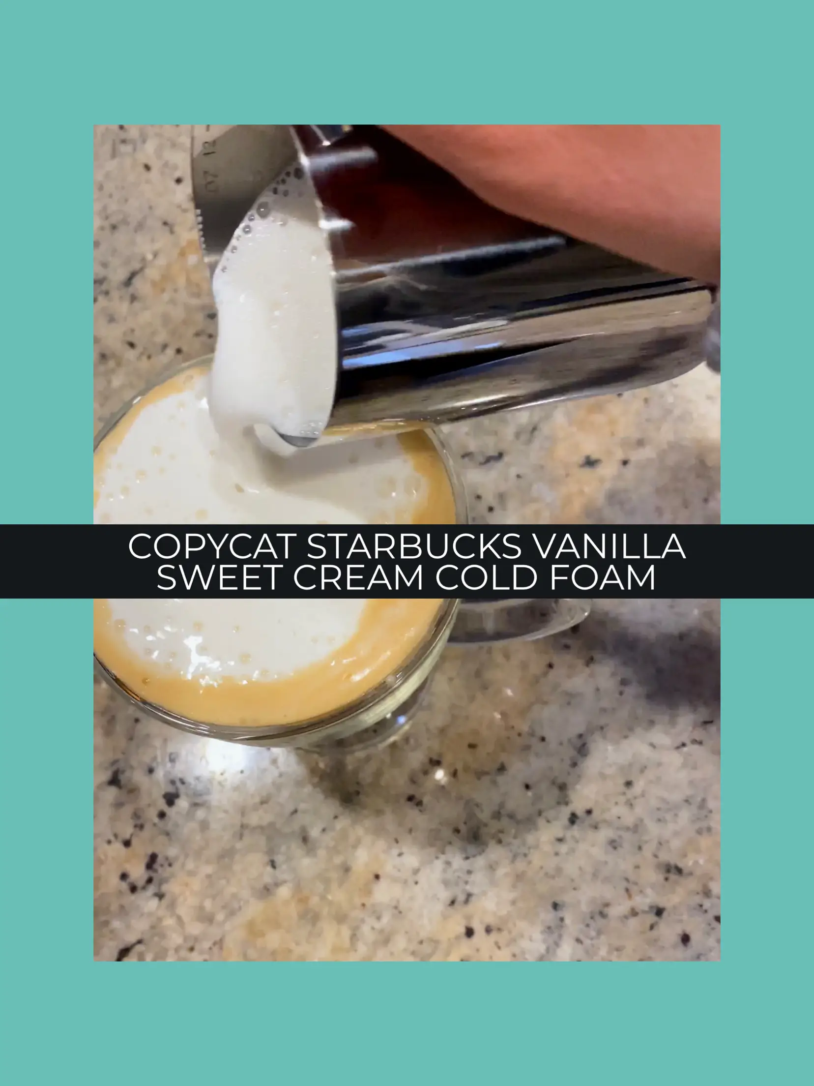 copycat starbucks vanilla sweet cream cold foam, Gallery posted by m e l a  n i e