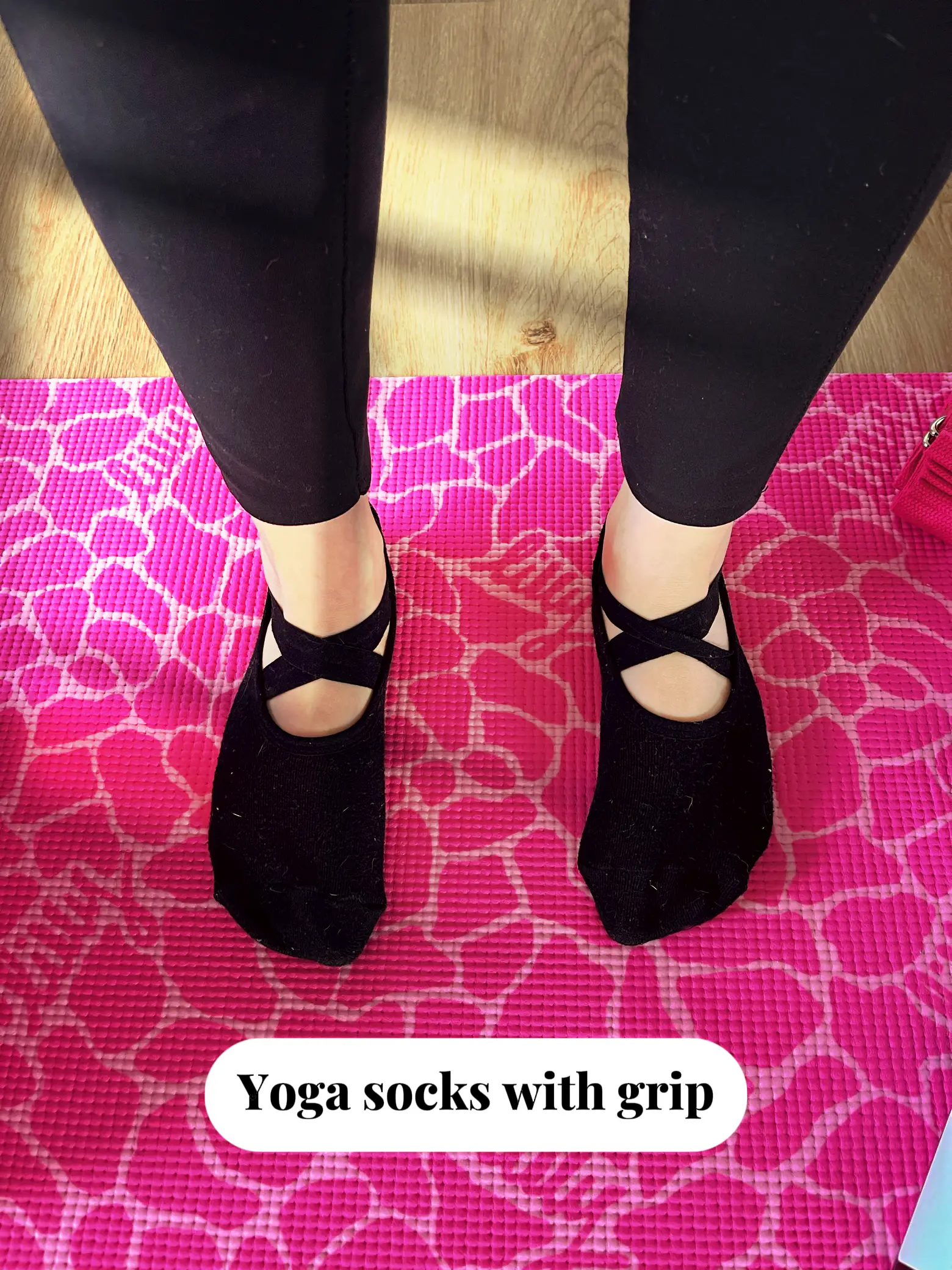 Grip Socks Yoga Socks with Grips for Women Non Slip, Pilates, Workout, Pure  Barre, Ballet, Dance, Hospital Socks