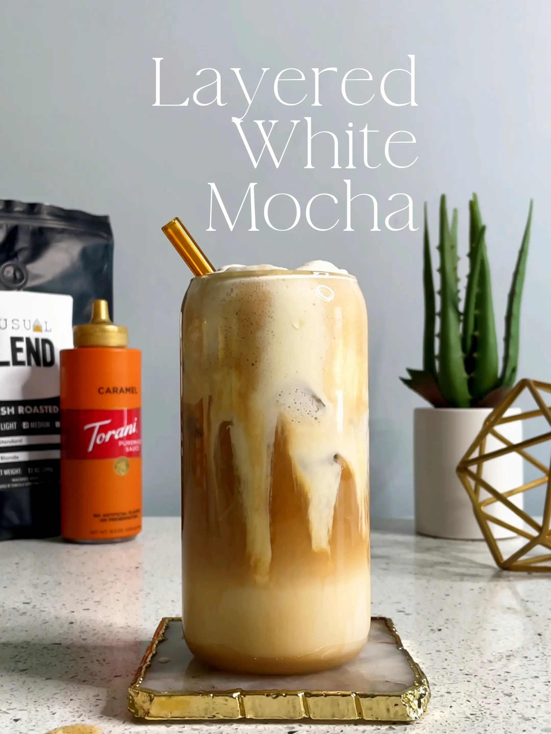 Yummiest White Chocolate Mocha Latte - little blonde mom