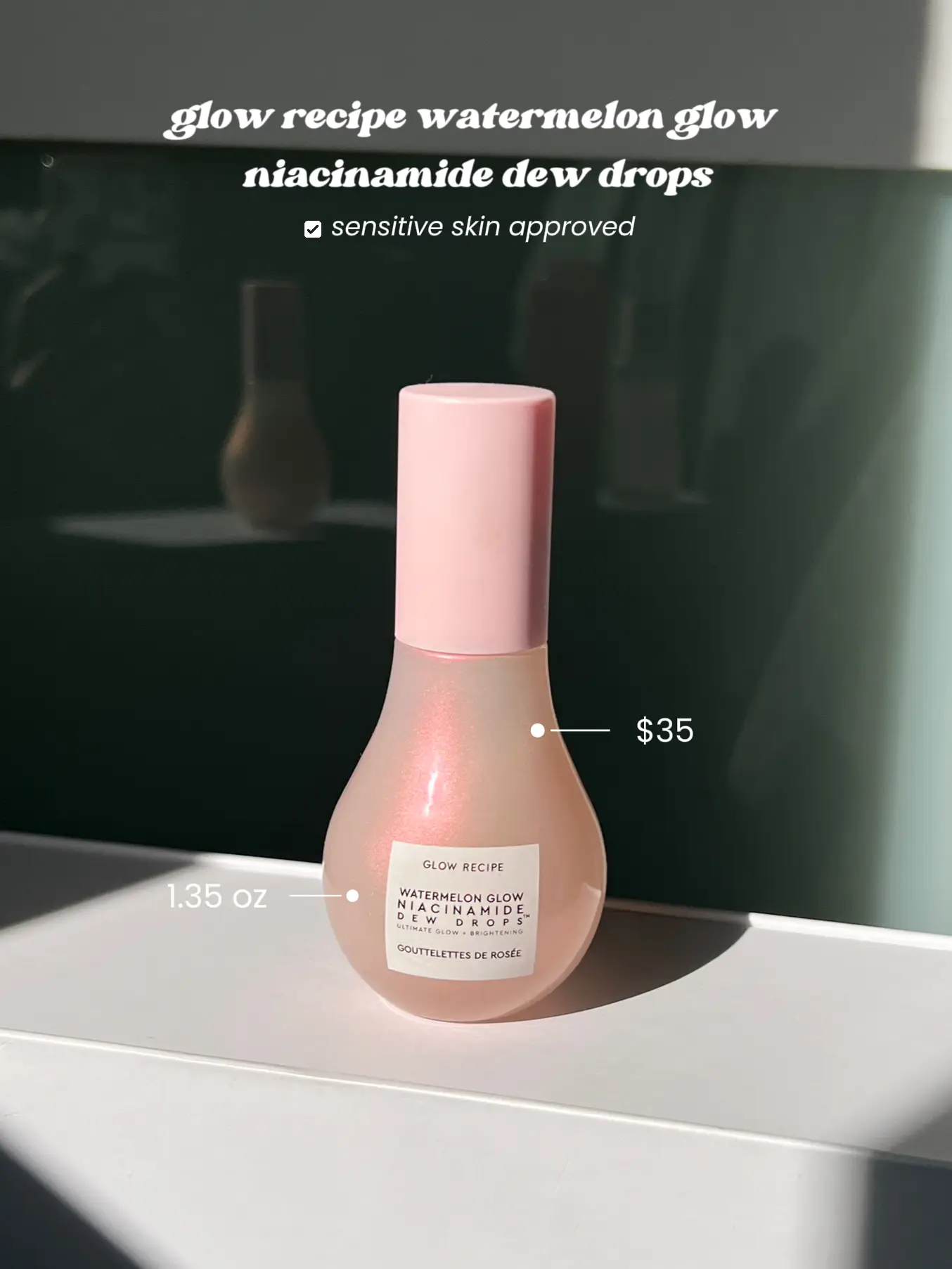 Glow Recipe Watermelon Glow Niacinamide Dew Drops Illuminate Skin